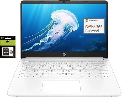 High-Quality HP 14 Portable Laptop, Special Laptop for Students and Business, Qu...