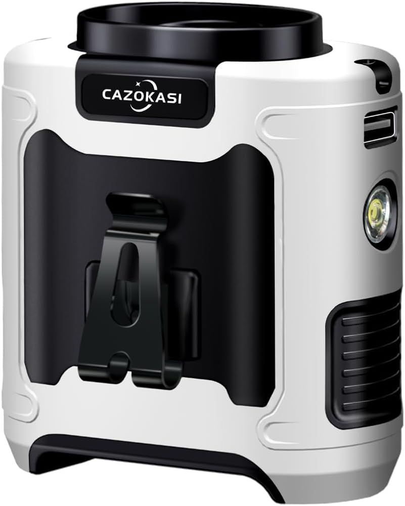 Efficient CAZOKASI 10000mAh Waist Clip Fan, Reliab...