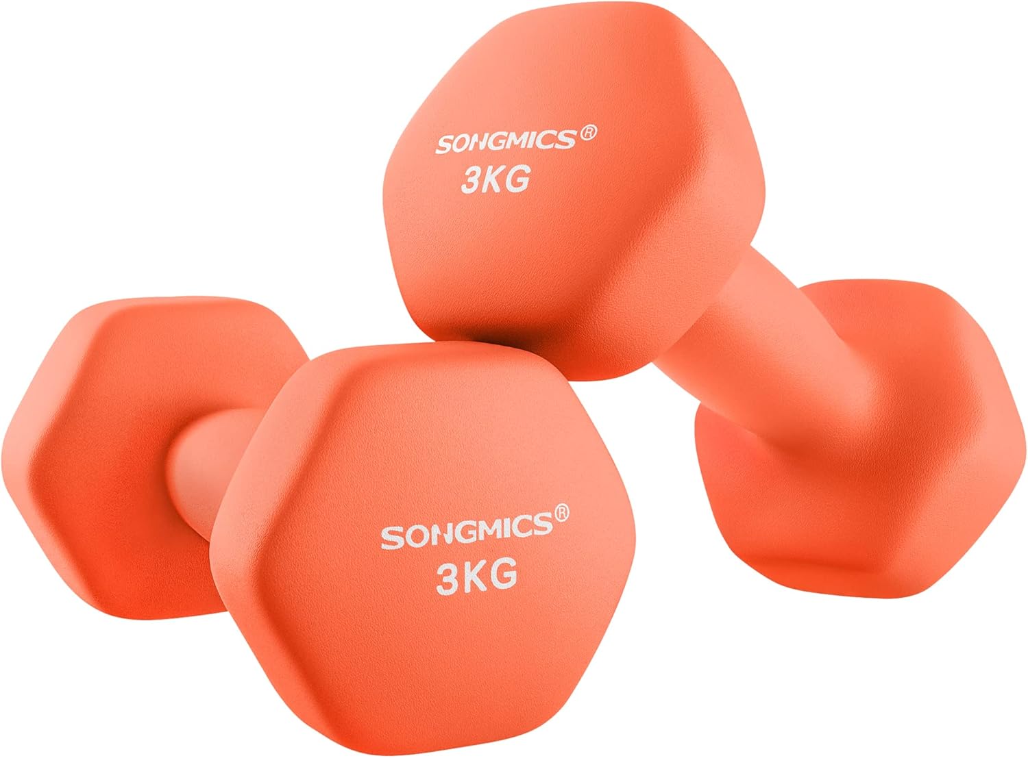 High-Quality SONGMICS Dumbbells Set, Special Strength Training Dumbbells with He...