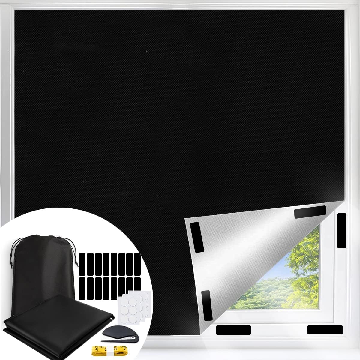 **Best Blackout Blinds, Premium Window Blackout Blinds for 100% Light Blocking,...