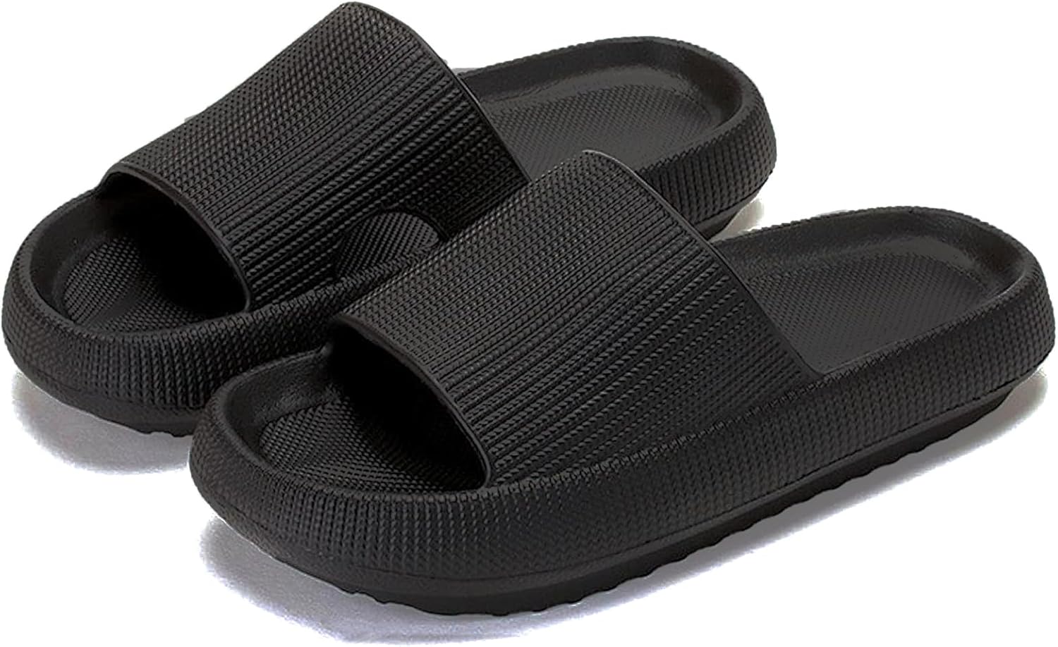 rosyclo Cloud Slippers for Women and Men, Pillow House Slippers Shower Shoes Ind...