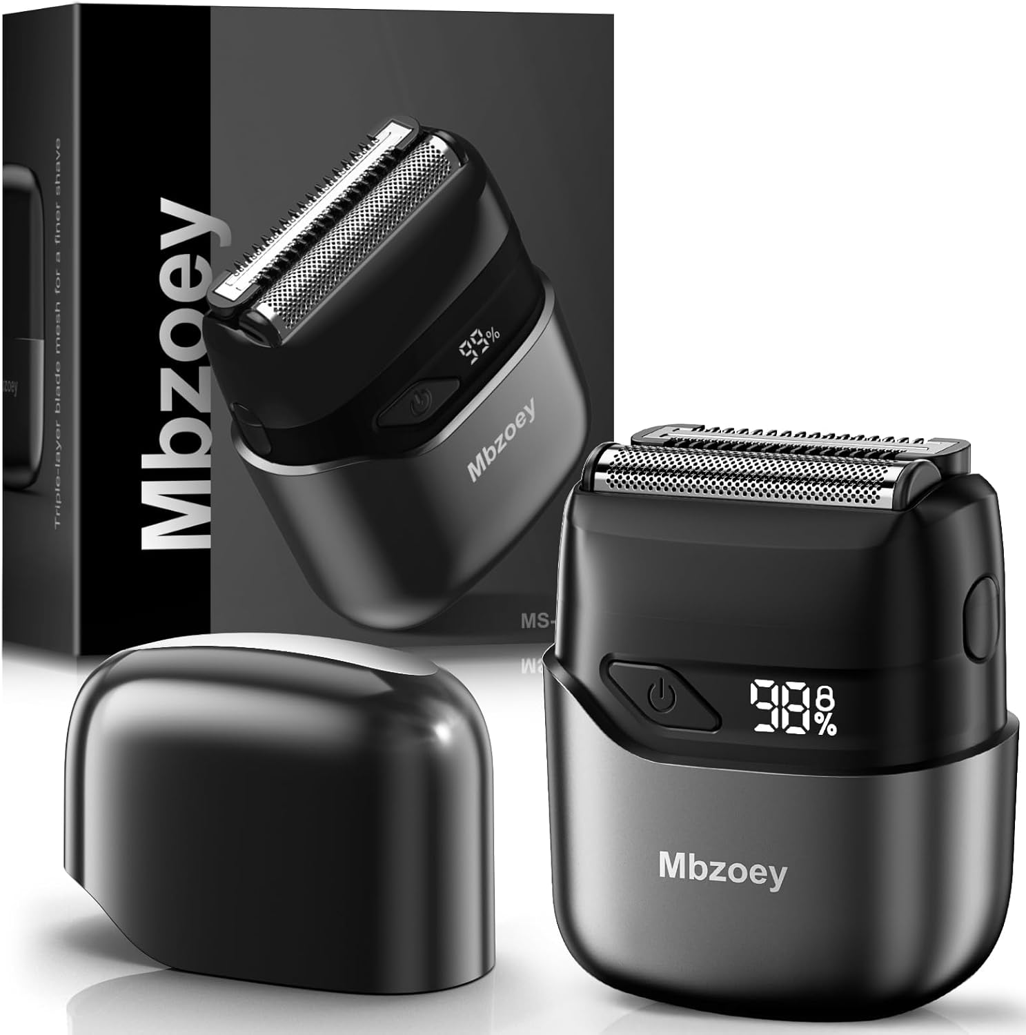 High-Quality Mini Electric Razor for Men, Premium Electric Foil Shaver, Special...