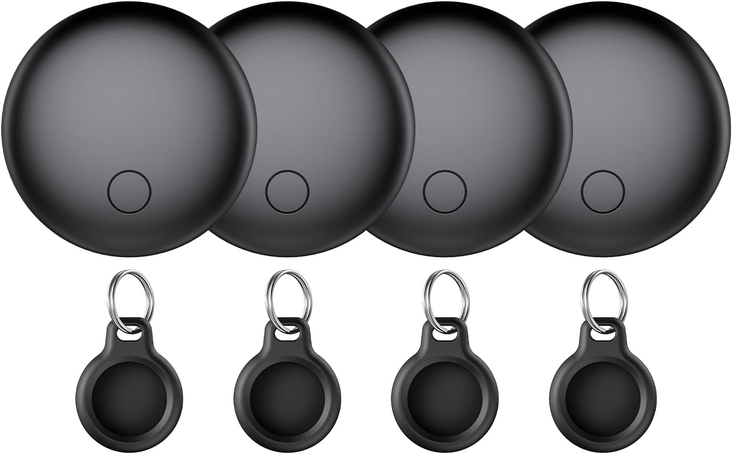 Air Tag-4 Pack, Item Finder Works with Find My App (iOS Only), Luggage Tracker f...