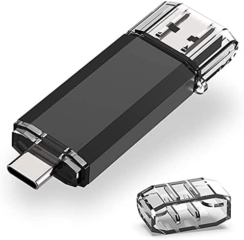 RAOYI 128GB USB C Flash Drive USB C and A Dual USB 3.0 Stick USB Type-C Memory S...