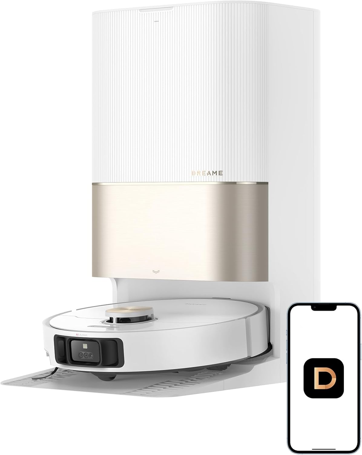 Special DREAME X40 Ultra, High-Quality Robotic Vacuum Cleaner with Removable Com...