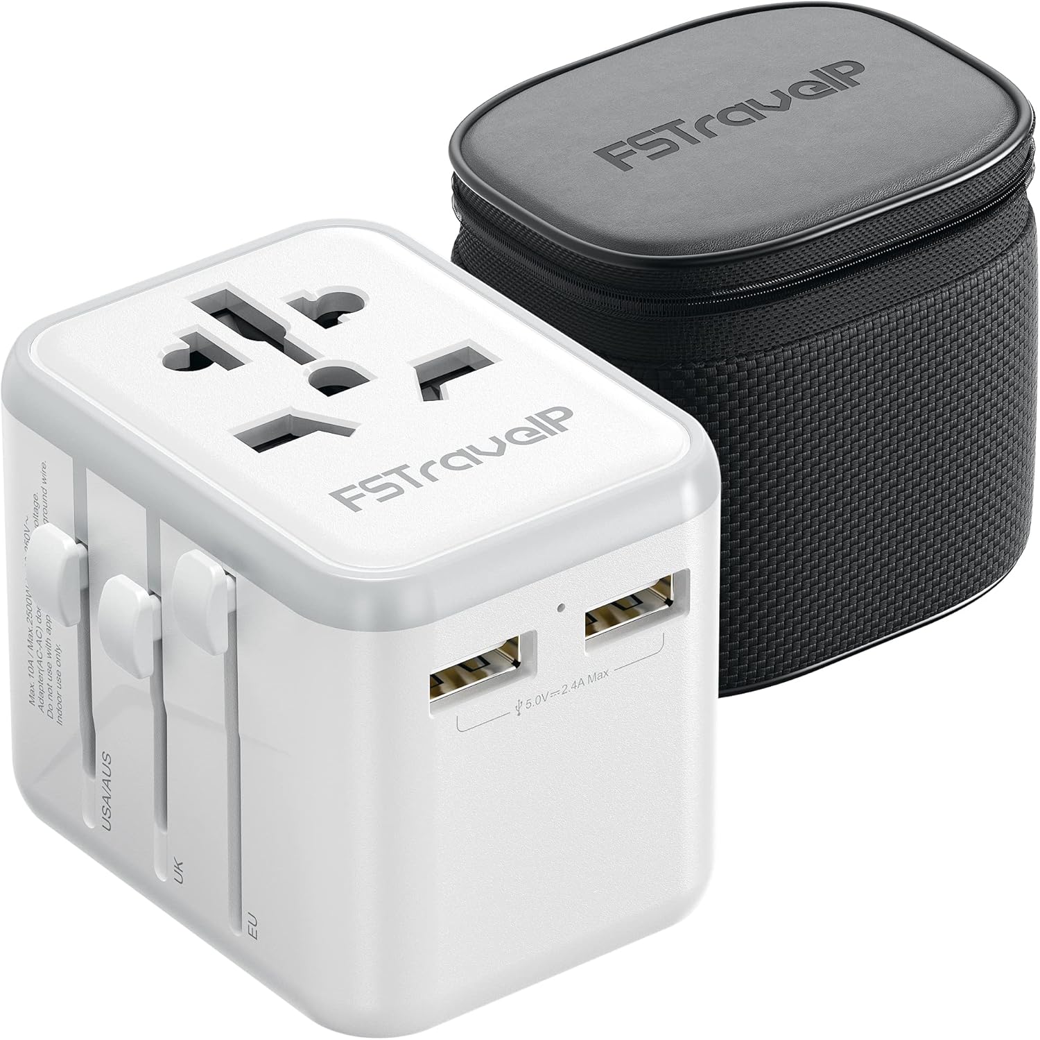 Worldwide Travel Plug Adapter, FSTravelP Universal...