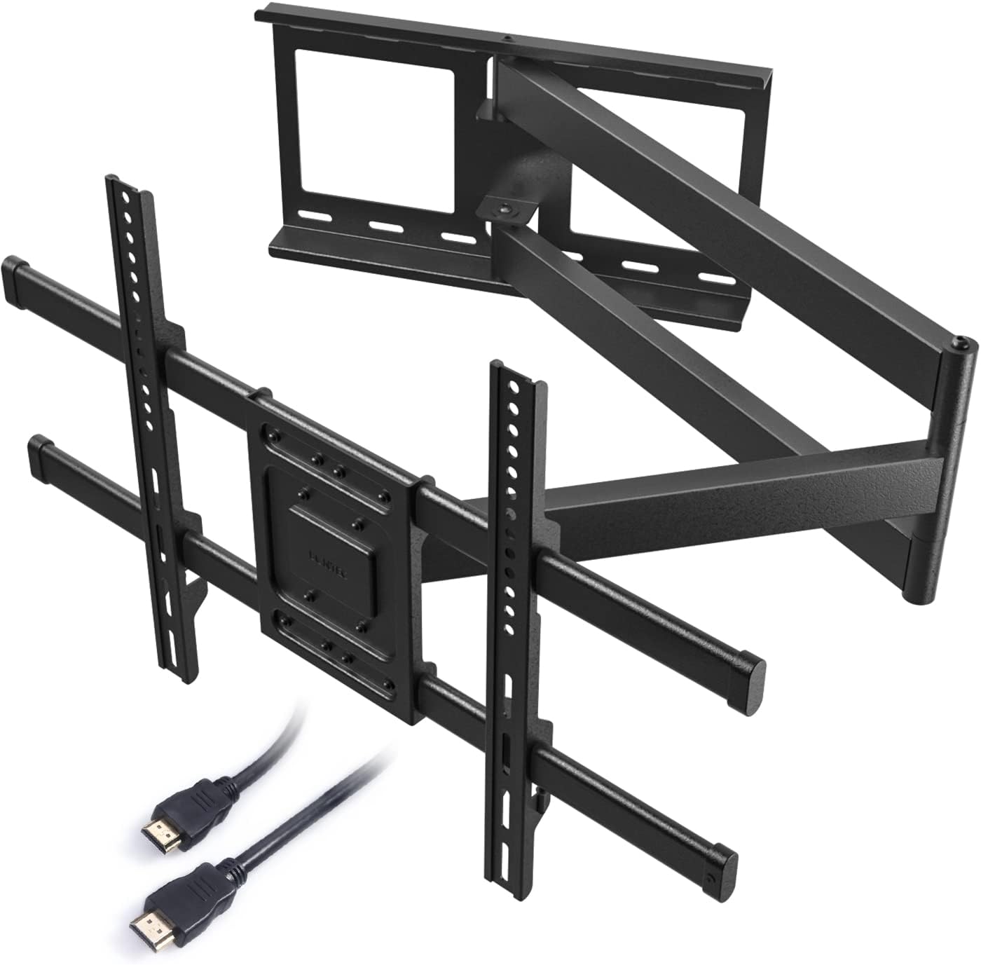 BONTEC TV Wall Bracket, Extra Long Articulating Arm for 32-75 Inch TVs, Full Mot...