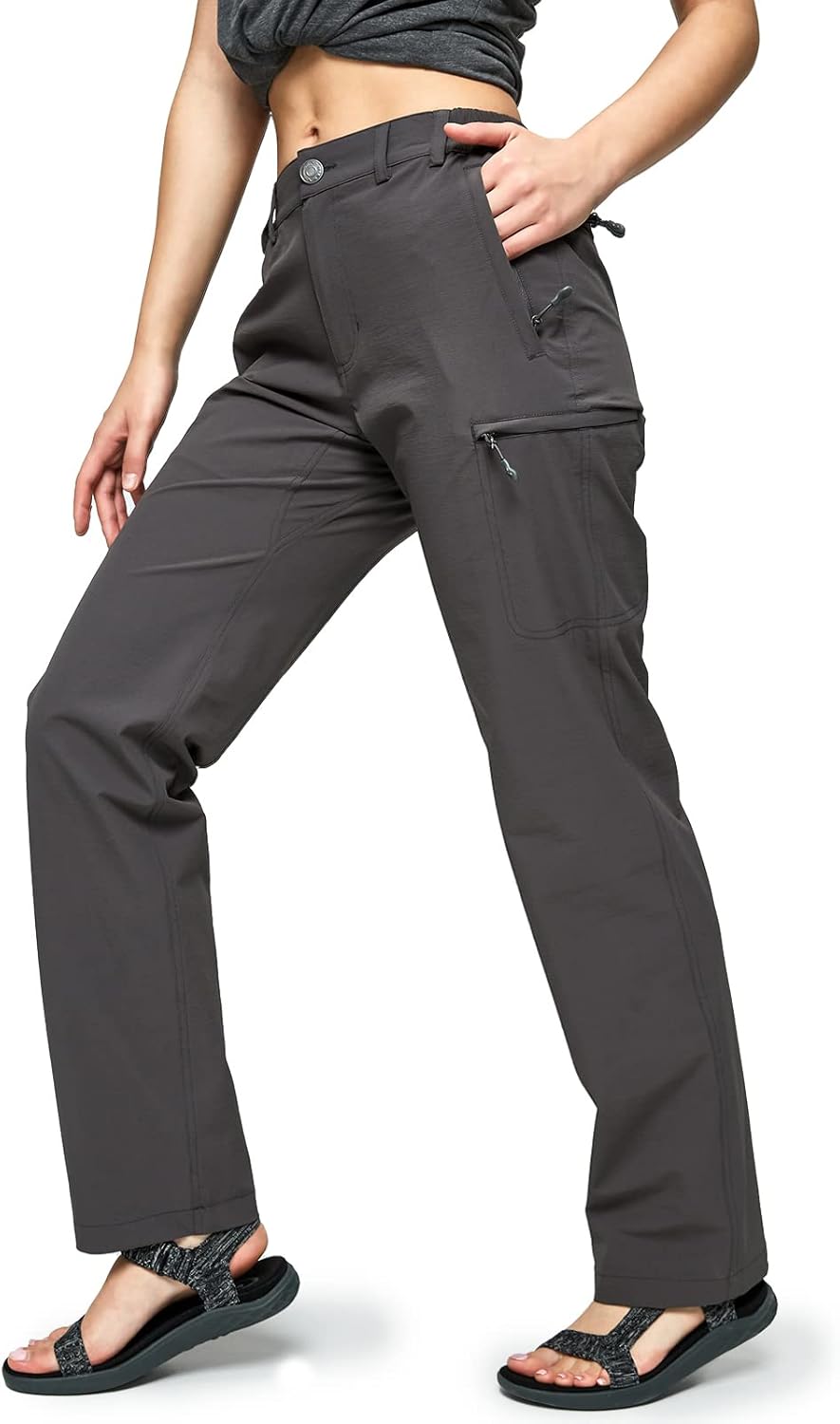 MIER Women's Cargo Pants, Special Quick Dry Hiking Pants, Lightweight and Tactic...