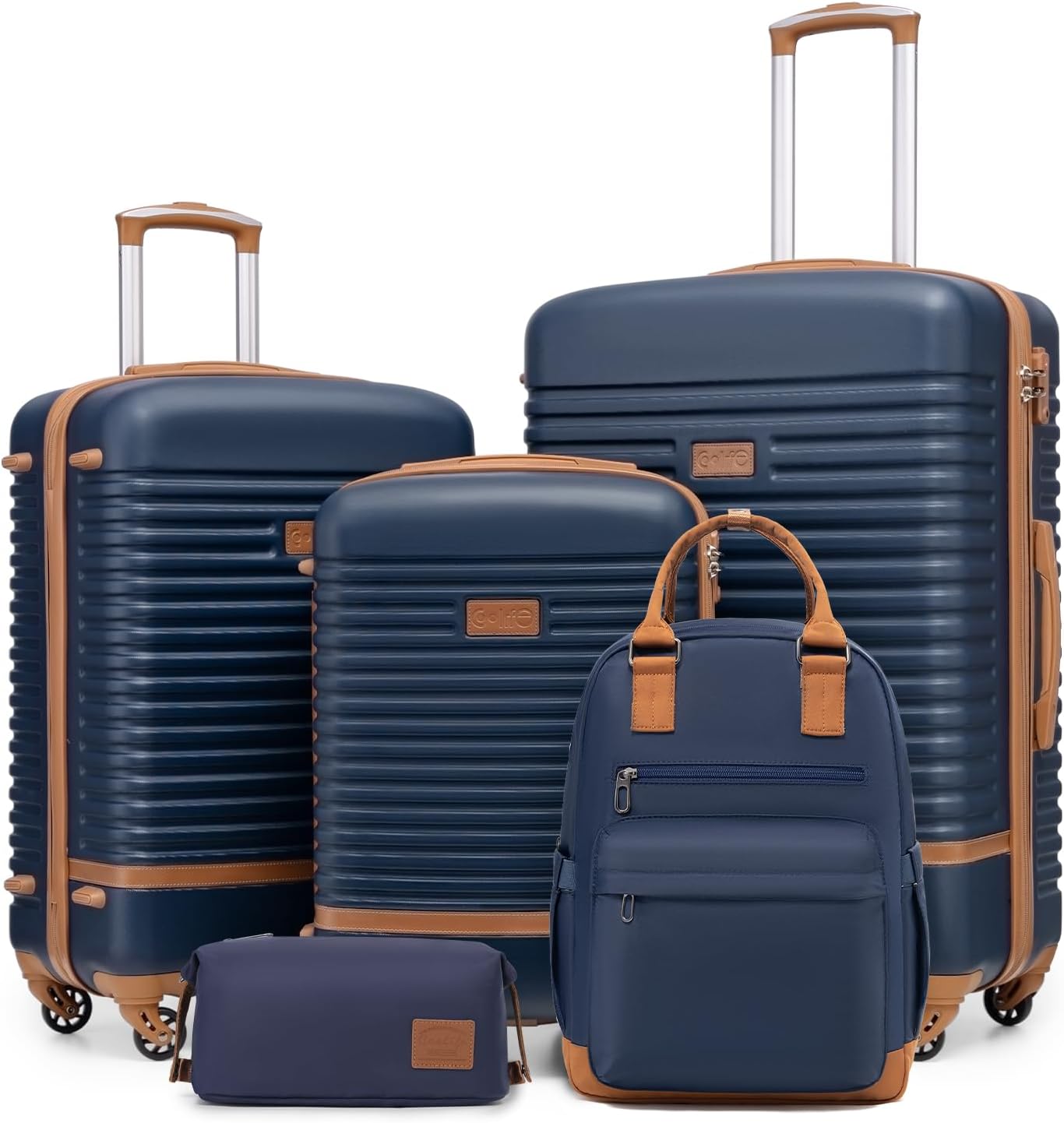COOLIFE Suitcase Trolley, Special Hand Cabin Luggage for Easy Travel, Innovative...