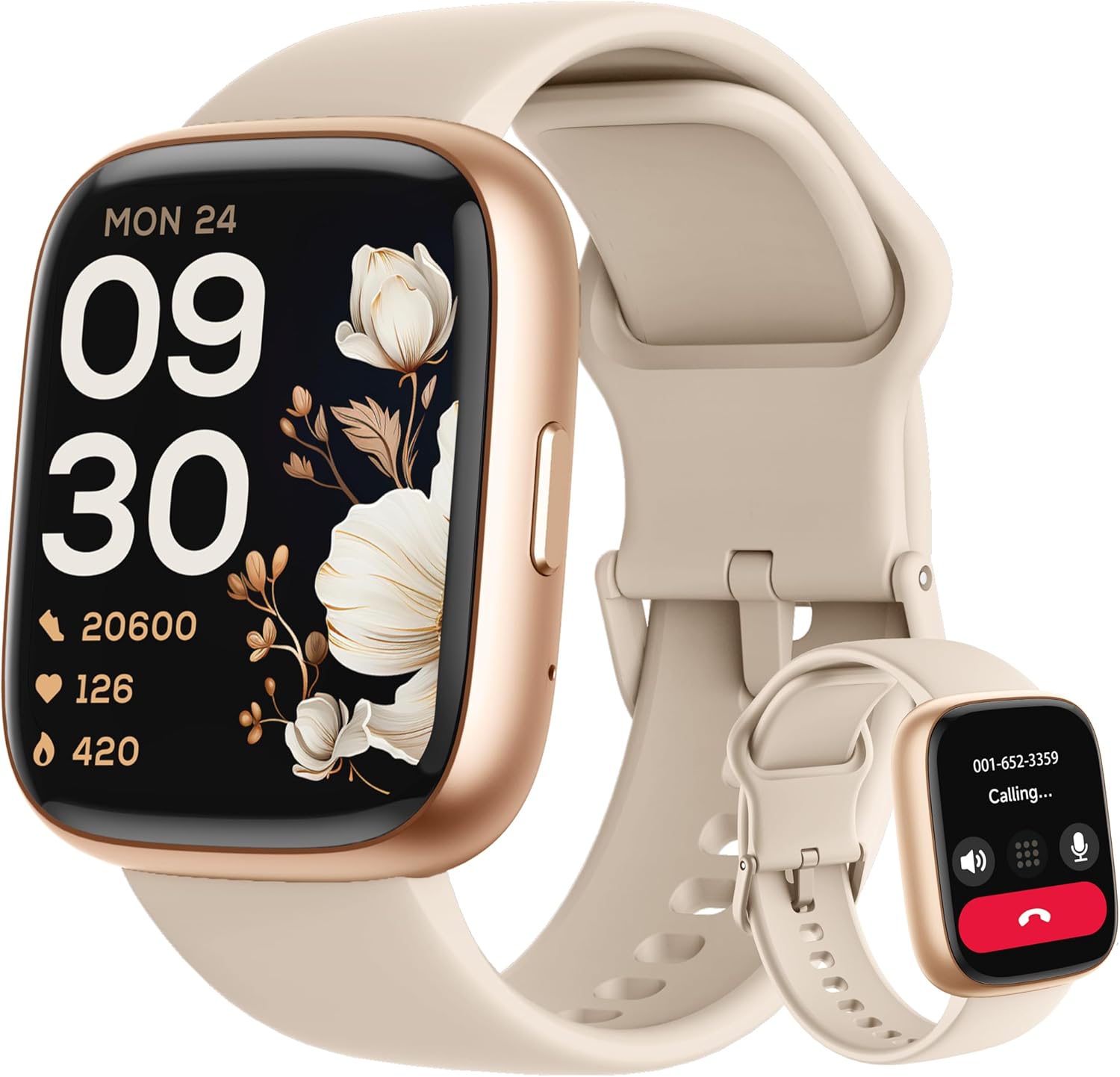 Smart Watch, Alexa Built-in, Answer/Make Calls 44mm Smartwatch Women Men, 1.83''...