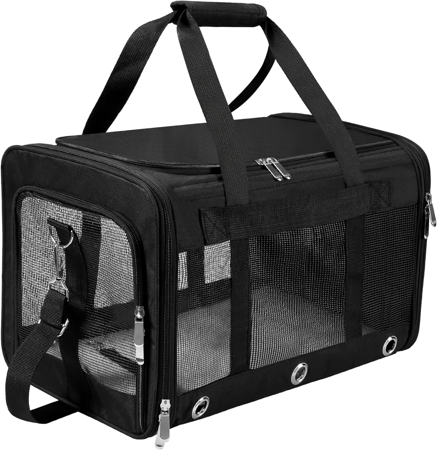 Dycietx Soft Sided Foldable Cat/Dog/Pet/Puppy Carrier Bag, Portable Pets Travel...