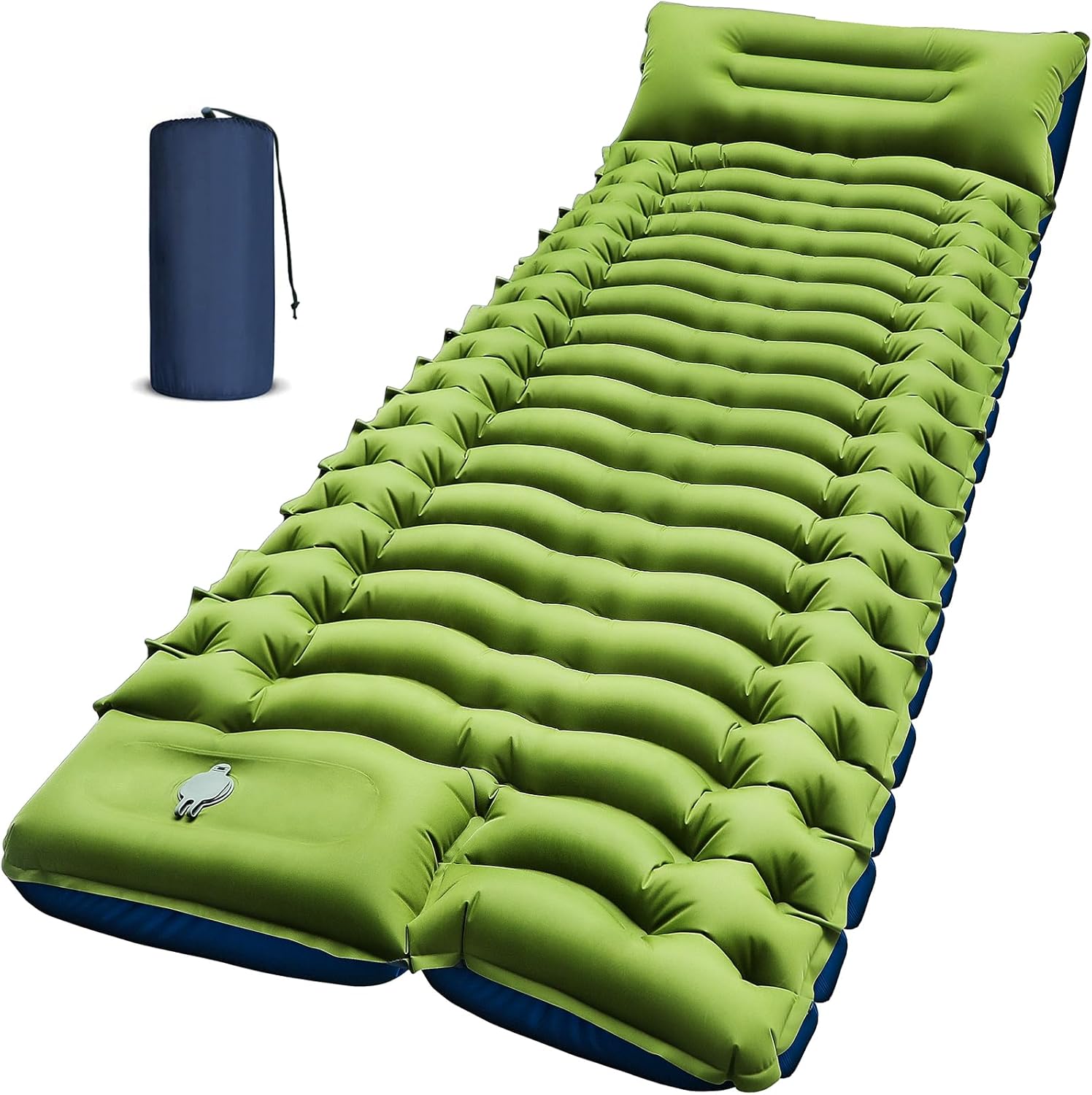 Yuzonc Camping Sleeping Pad, Ultralight Inflatable Camping Mat with Pillow Built...