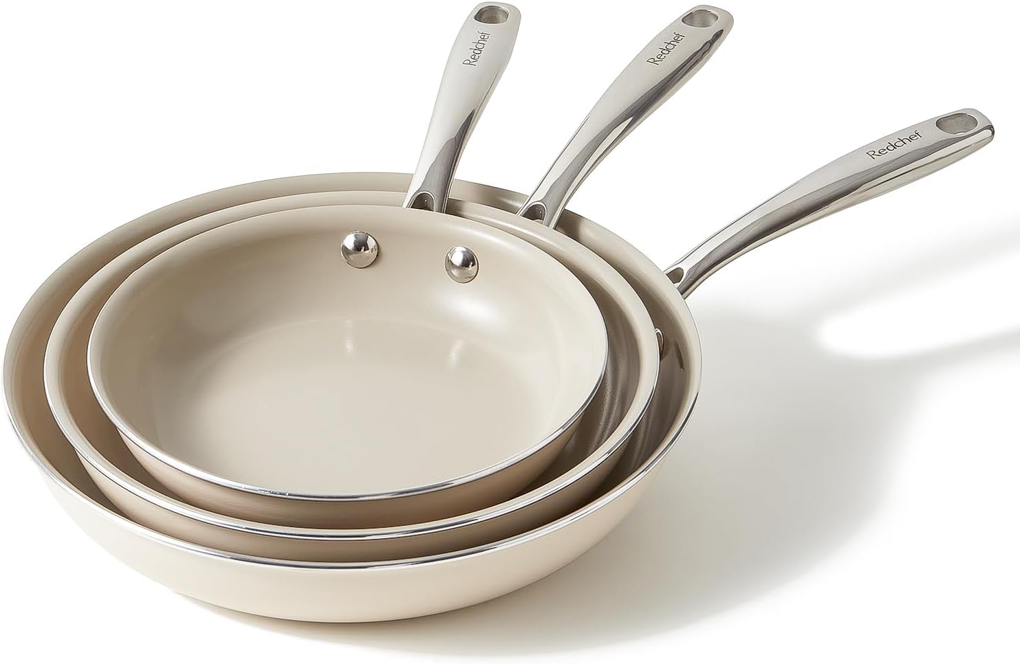 High-Quality Redchef Non Stick Frying Pan Set, Special Ceramic Pan Set for Versa...