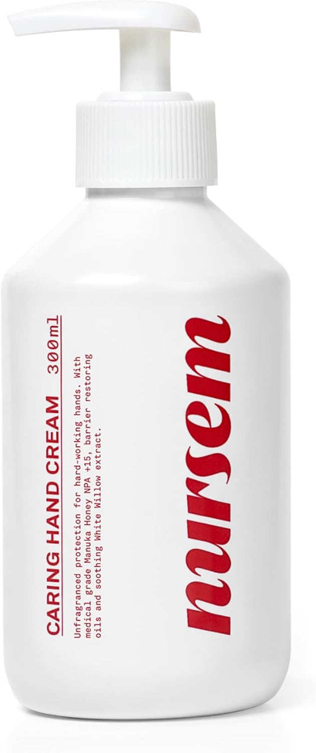 Nursem Caring Hand Cream, Fast Absorbing and Moisturising Natural Cream, Special...