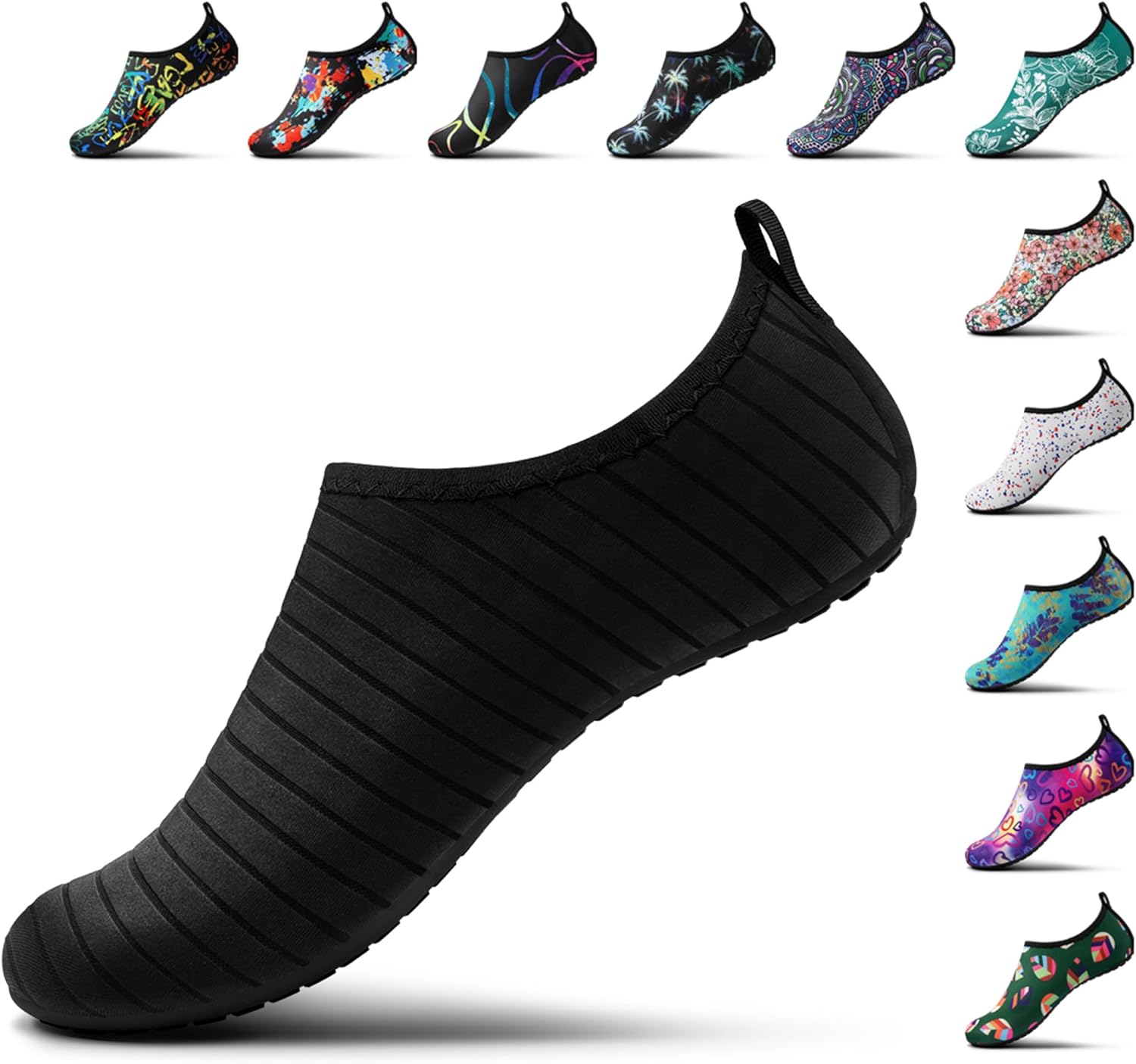 SEEKWAY Water Shoes Women Men Adult Quick-Dry Aqua Socks Barefoot Non Slip for B...