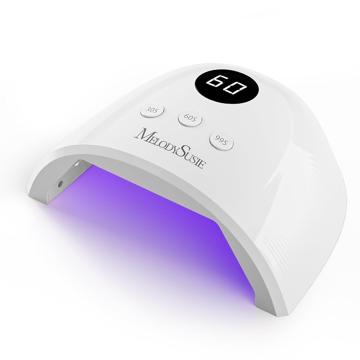 MelodySusie UV Nail Lamp, Innovative Nail Dryer Plus30F with Smart Sensor, Premi...