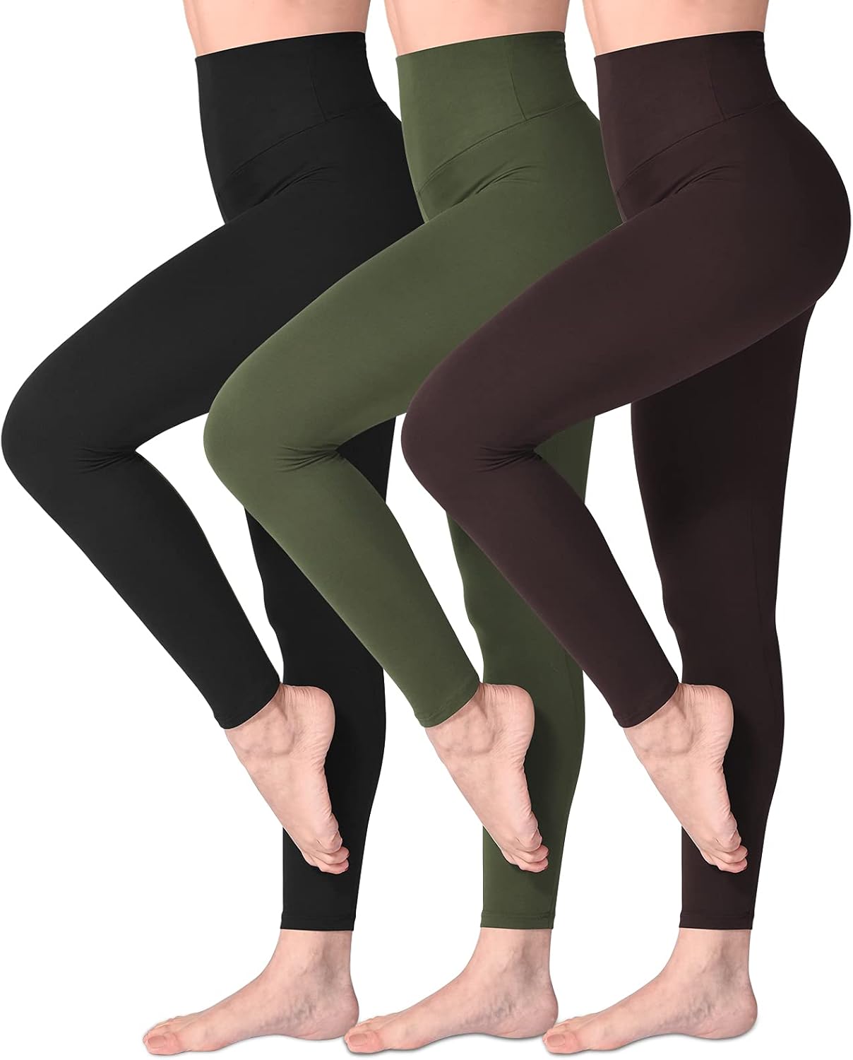 SINOPHANT High Waisted Leggings, Buttery Soft Leggings for Women, Unique Elastic...
