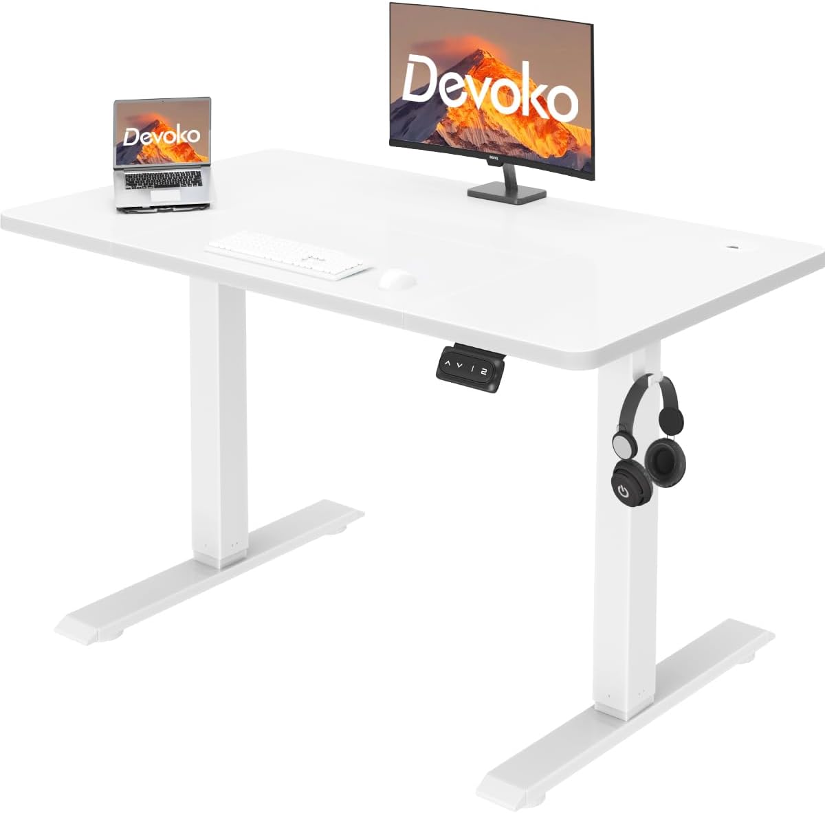 Devoko Electric Standing Desk 100x60cm Sit Stand T...
