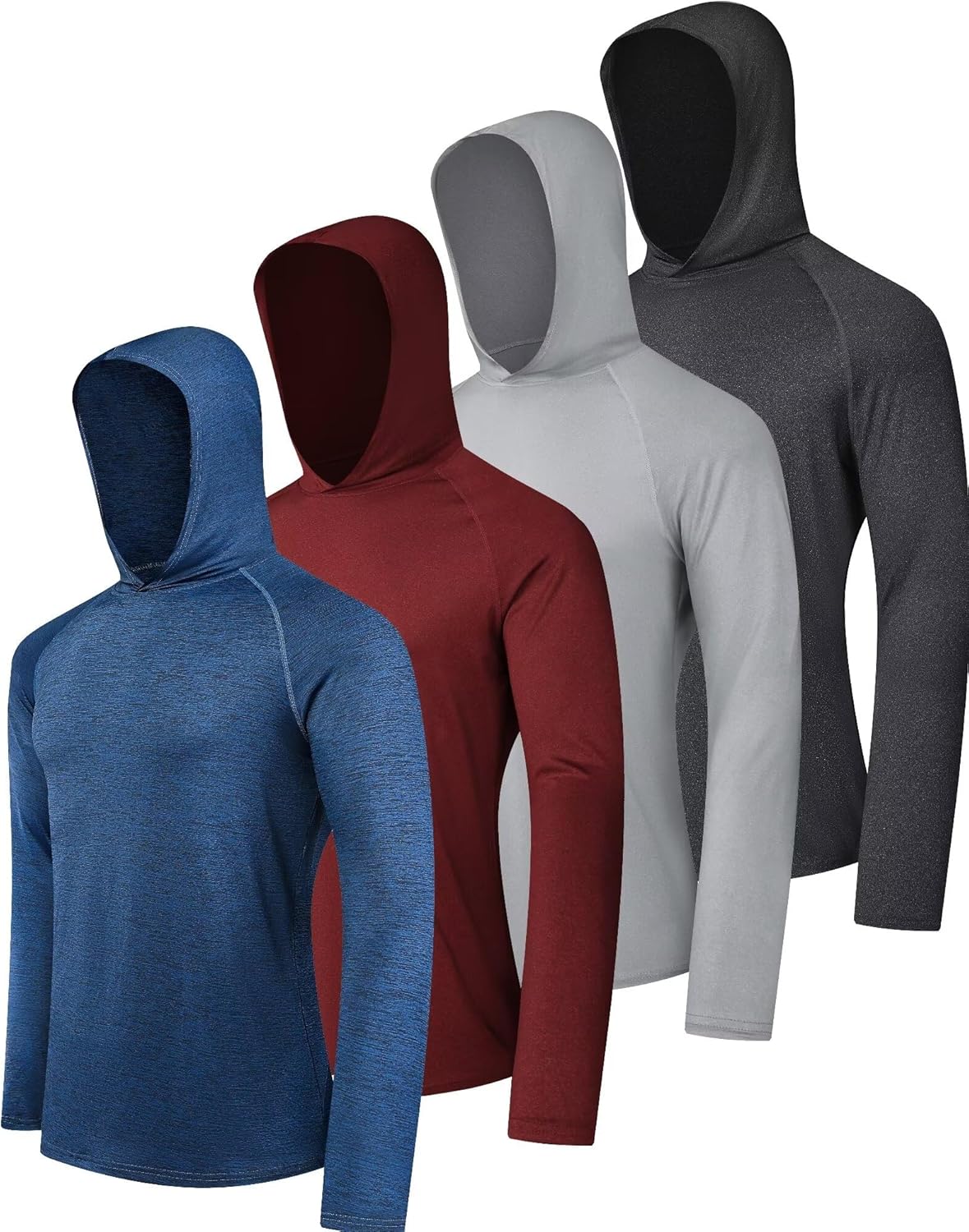 Top Quality OYGSieg Men's Athletic Hoodies, Specialized Long Sleeve Fishing Shir...