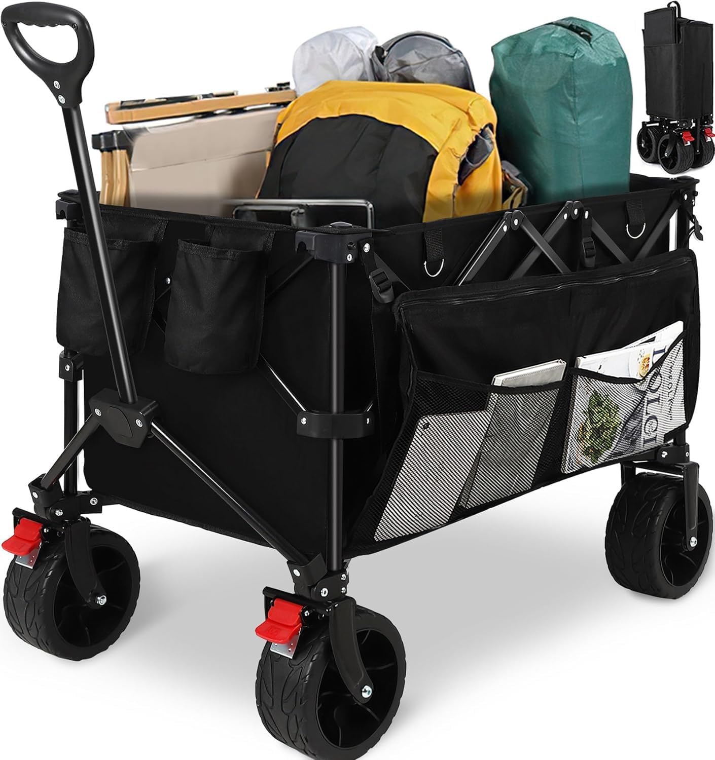 Aptliton Festival Trolley, 200L Folding Trolley Ca...