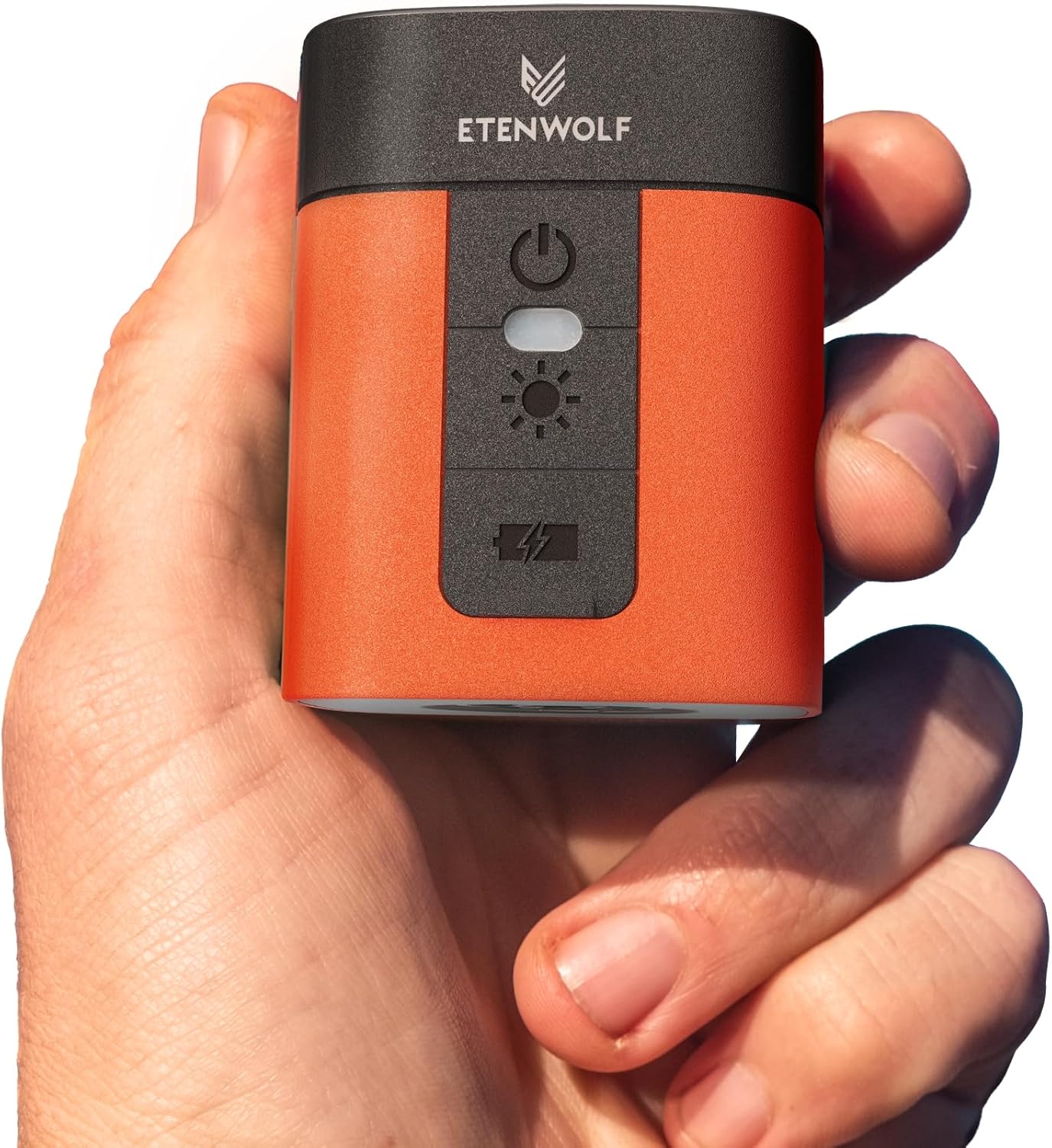 ETENWOLF AIR 3 Air Pump for Inflatables with 2600 mAh Battery & Camping Light, U...