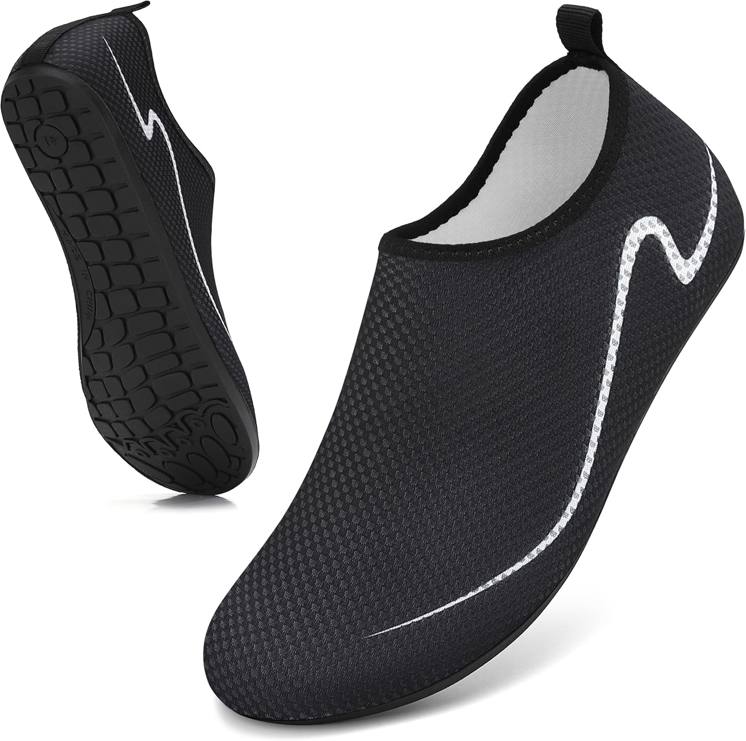 gitzing Water Shoes Barefoot Aqua Yoga Socks Quick-Dry Beach Swim Surf Shoes for...