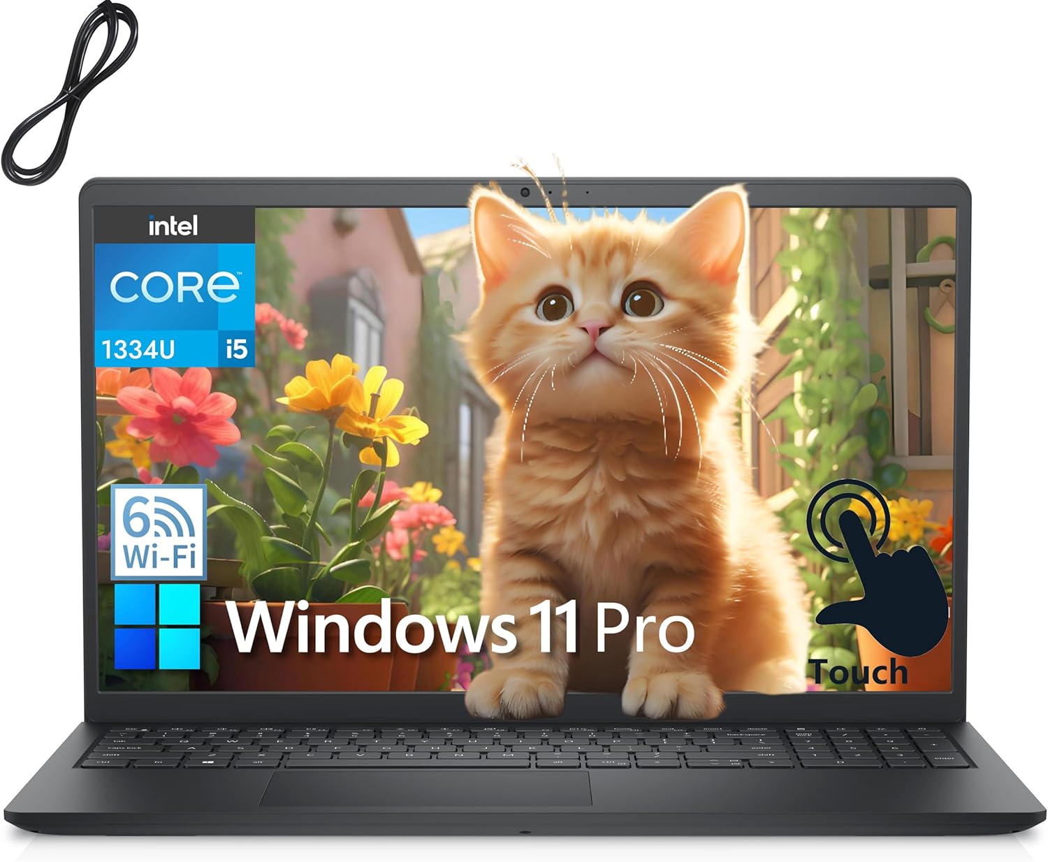 Dell Inspiron 15 15.6" Touchscreen Laptop Computer for Student Study and Busines...