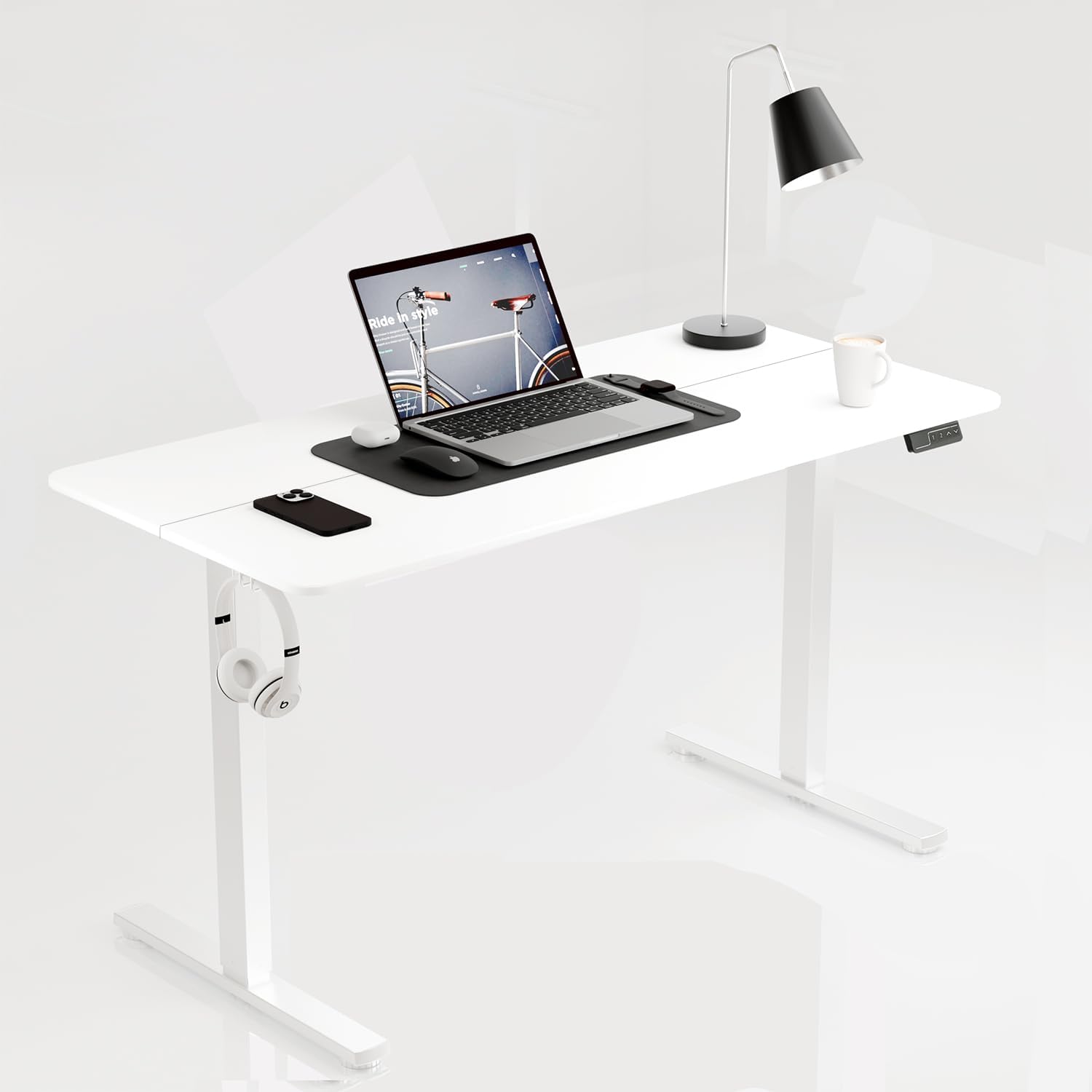43" Electric Standing Desk, Unique Adjustable Height Desk, Special Sit Stand Up...
