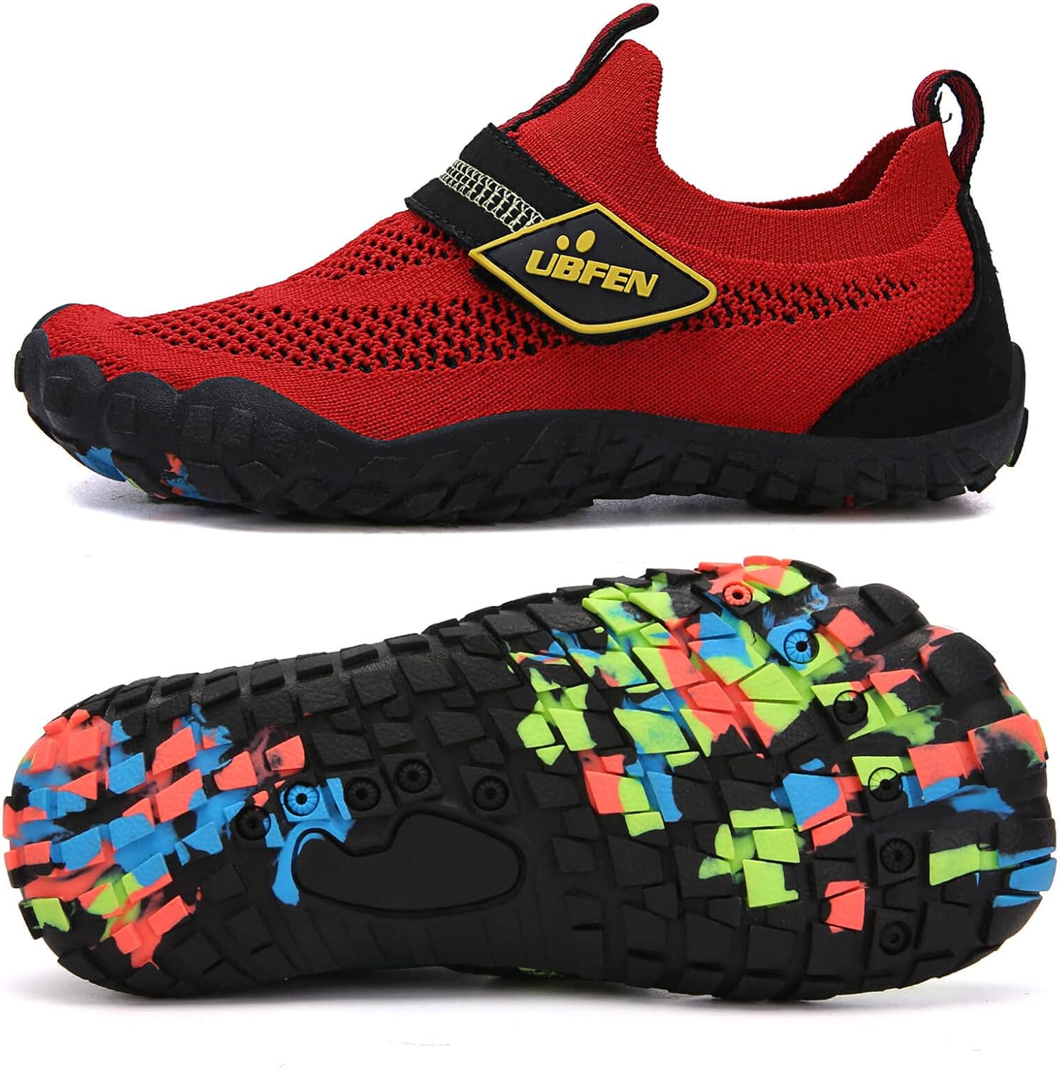 UBFEN Water Shoes, Special Aqua Socks for Kids Boys Girls, Lightweight Barefoot...