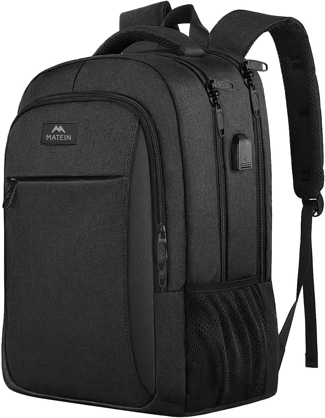 MATEIN Business Laptop Backpack, 15.6 Inch Travel Laptop Bag Rucksack with USB C...