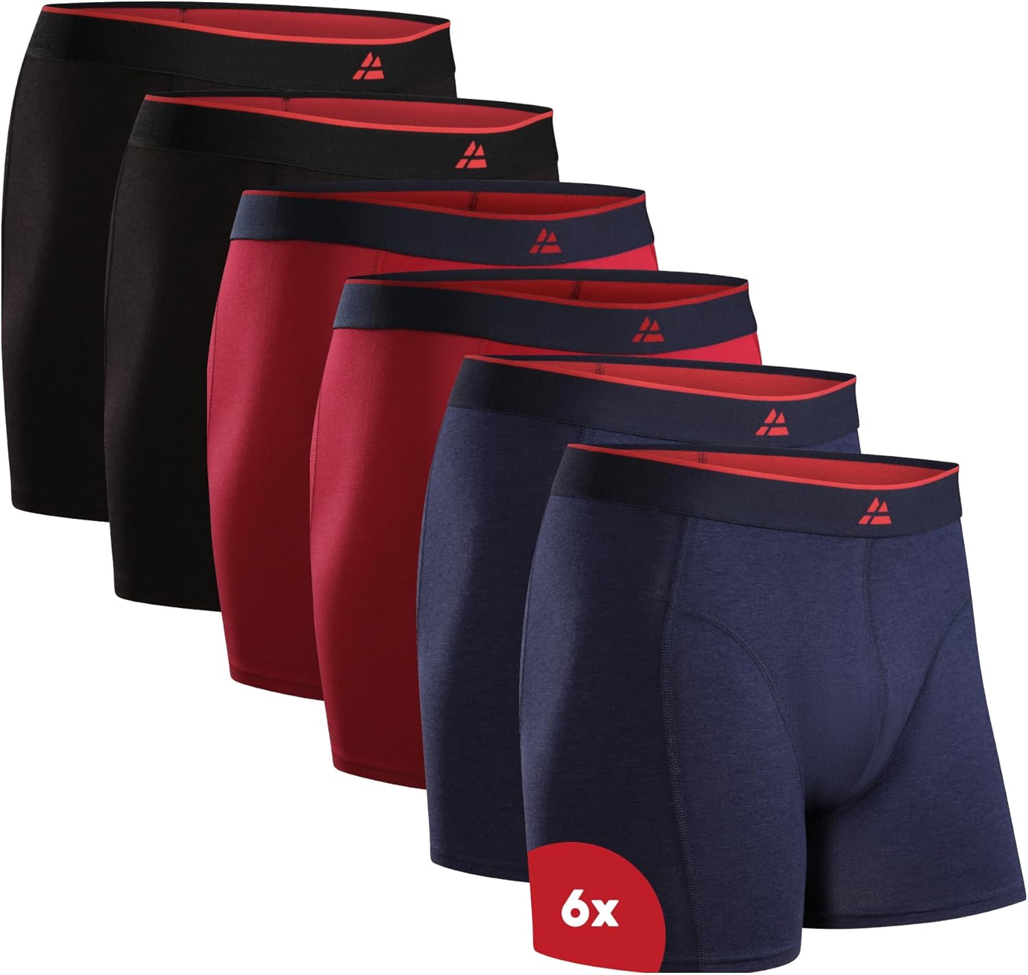 Premium DANISH ENDURANCE Men's Bamboo Boxers, High-Quality Soft and Comfortable...