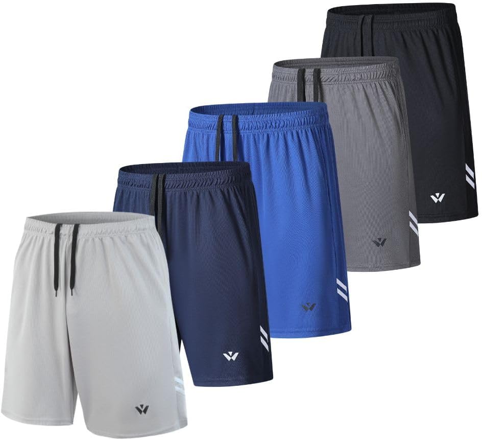 Fovdtaa Mens Sports Shorts, Special Athletic Shorts for Men with Pockets and Ela...