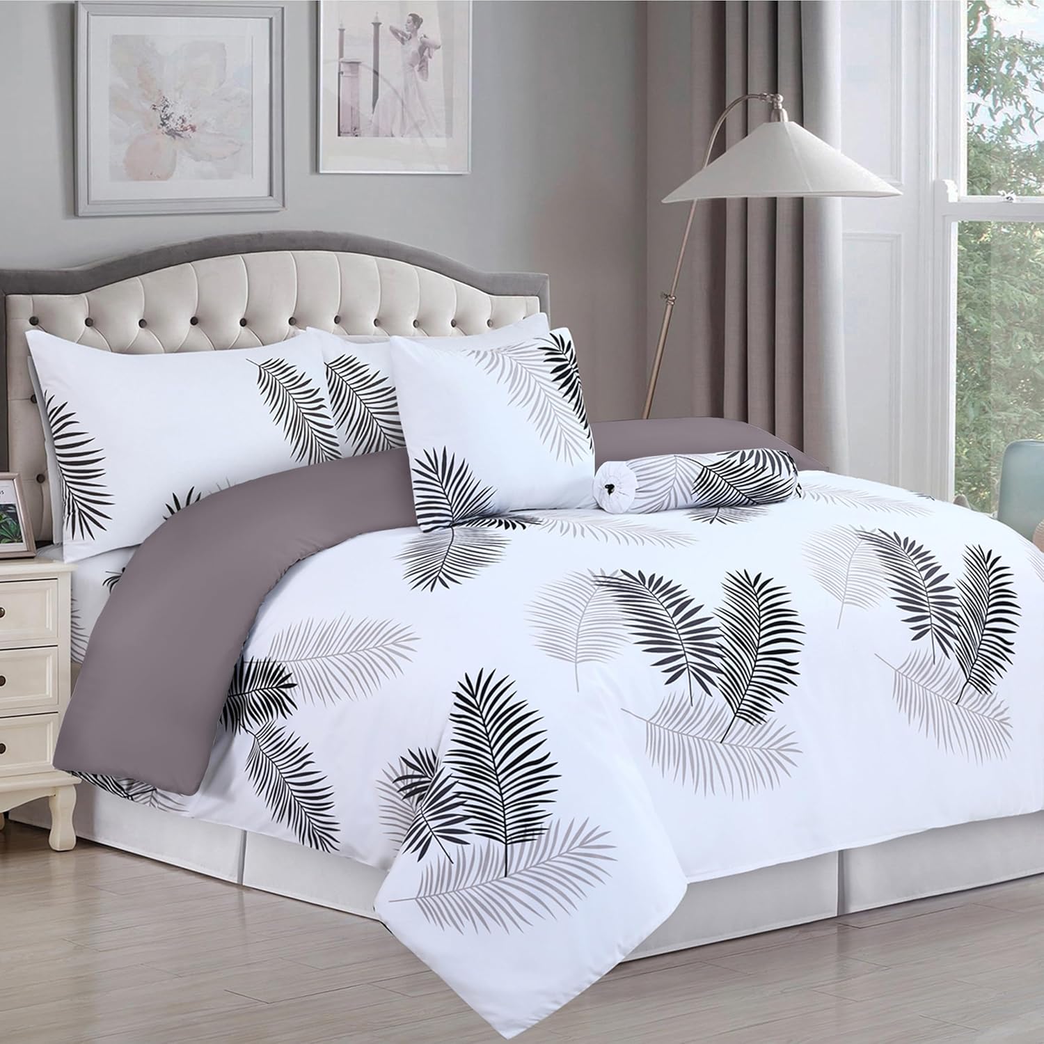 Imperial Rooms King Size Duvet Cover Sets Soft Printed Bedding Set Brushed Micro...