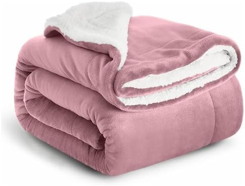 Imperial Rooms Sherpa Fleece Blanket, Luxurious Soft and Fluffy Blanket for Sofa...