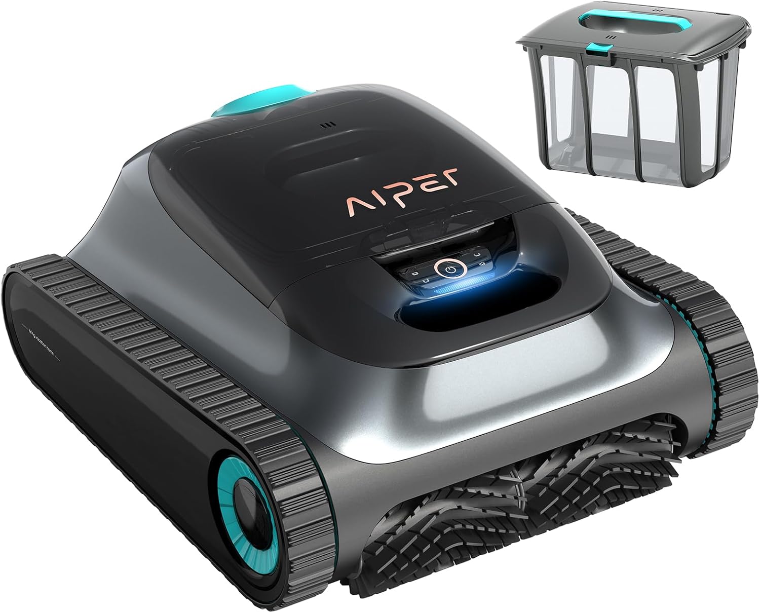 Aiper Scuba S1 Robotic Pool Cleaner, 150 Min Battery Life, WavePath 2.0 Smart Na...