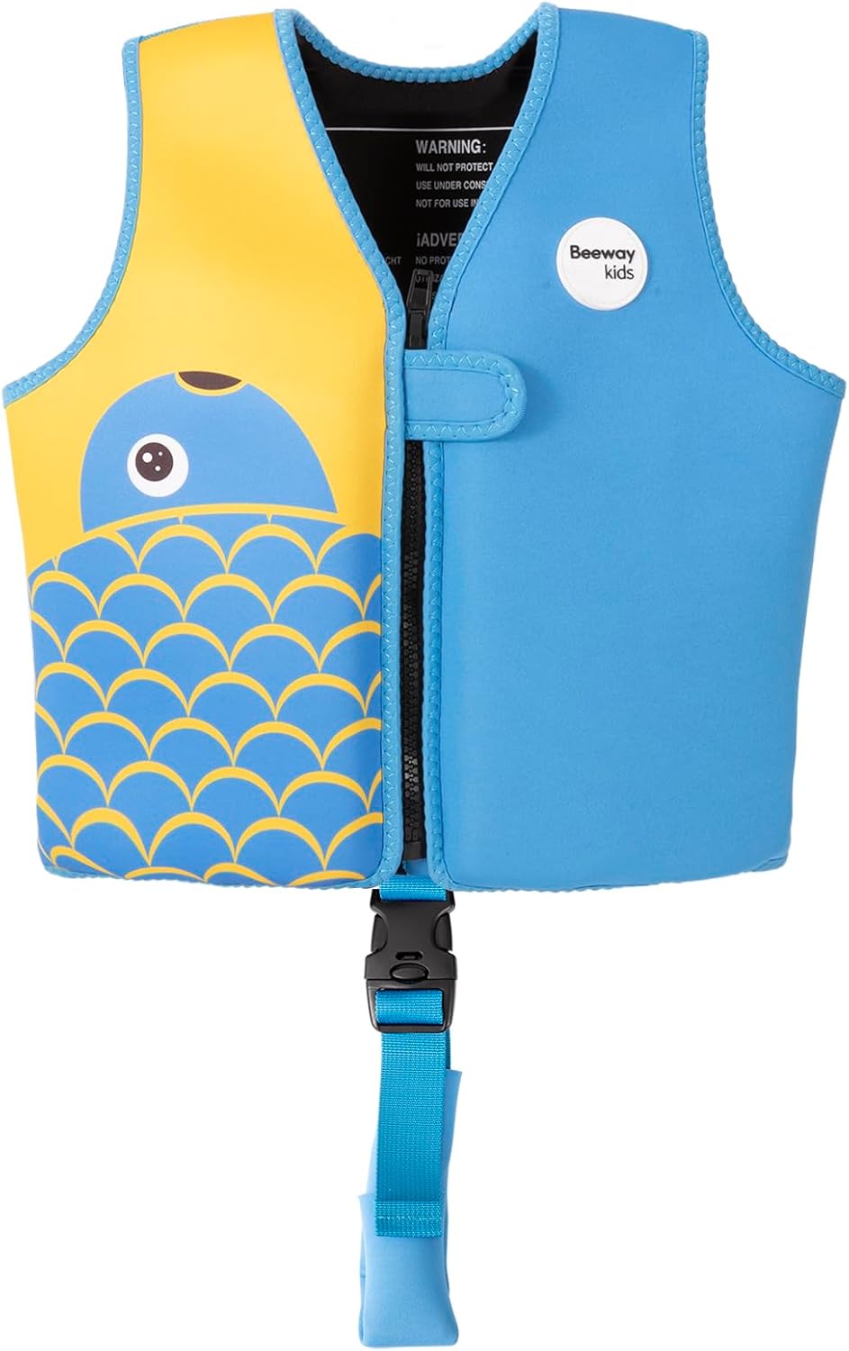 BEEWAY Swim Vest - Swim Jacket for Kids/Buoyancy Aid for Swimming with Removeabl...