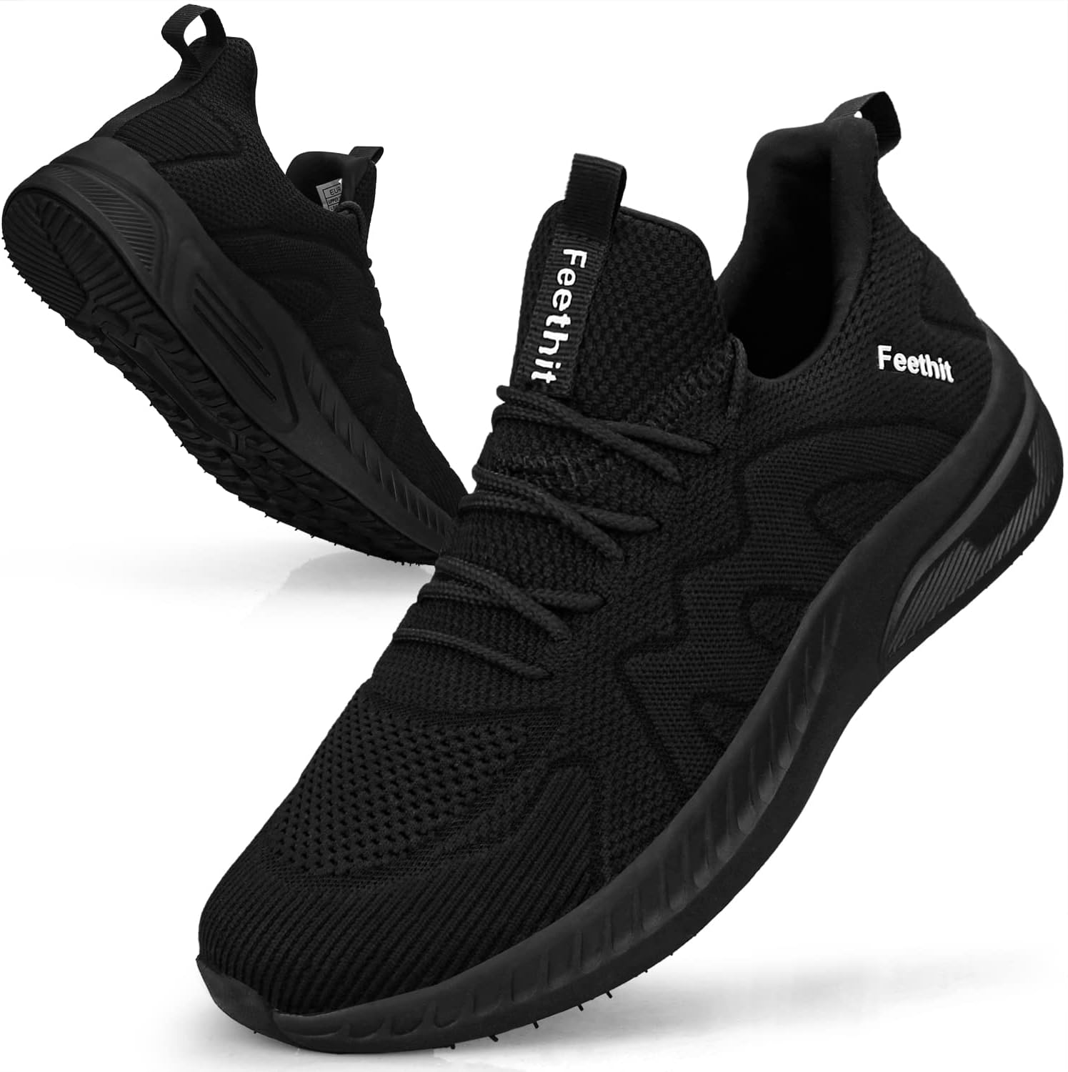 Feethit Trainers Men Running Shoes Tennis Sports Training Walking Gym Athletic F...
