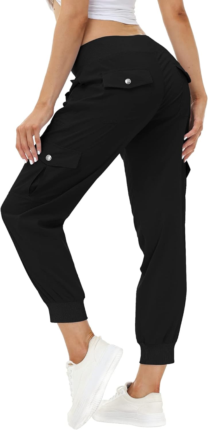 MoFiz Women's Lightweight Hiking Cargo Pants Outdoor Quick Dry Casual Travel Swe...