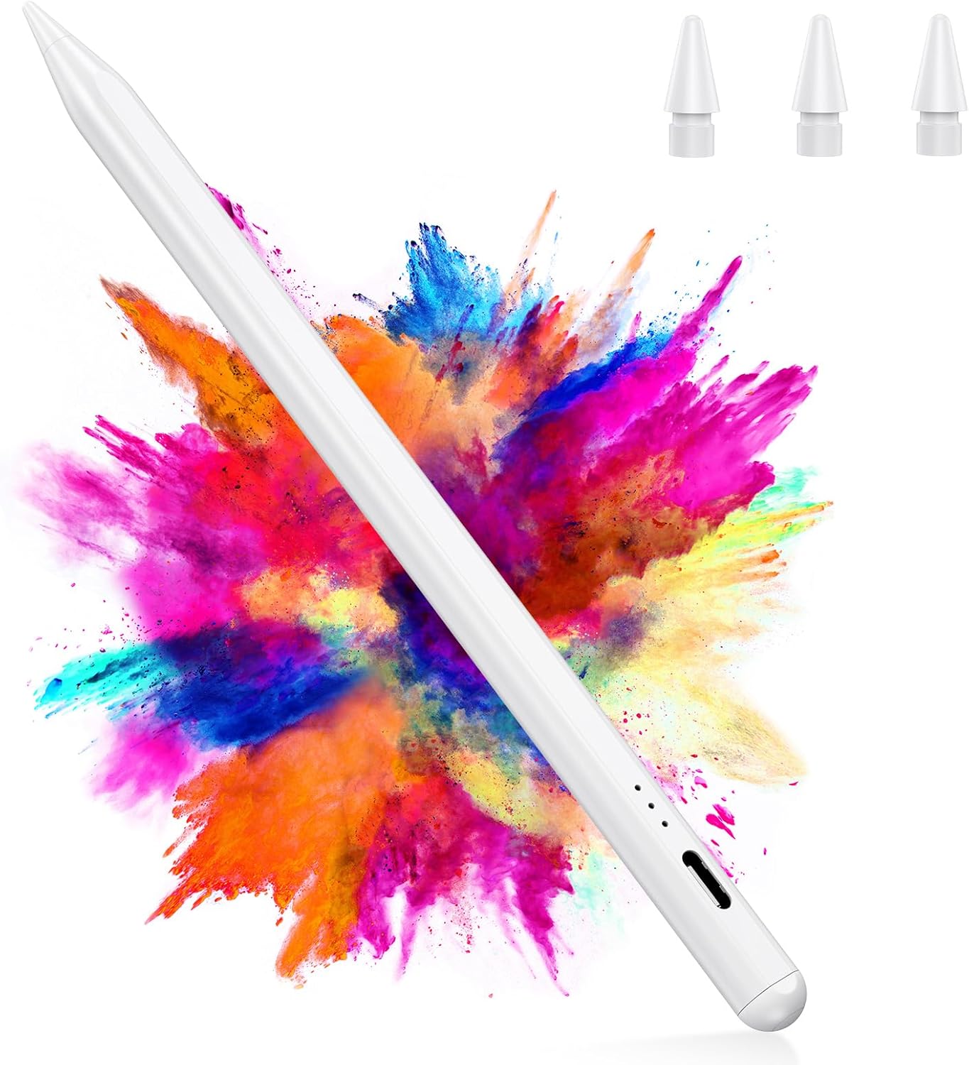 Variglas Pencil for iPad - 2018-2024 15 Minutes Fast Charging, Palm Rejection,Ti...