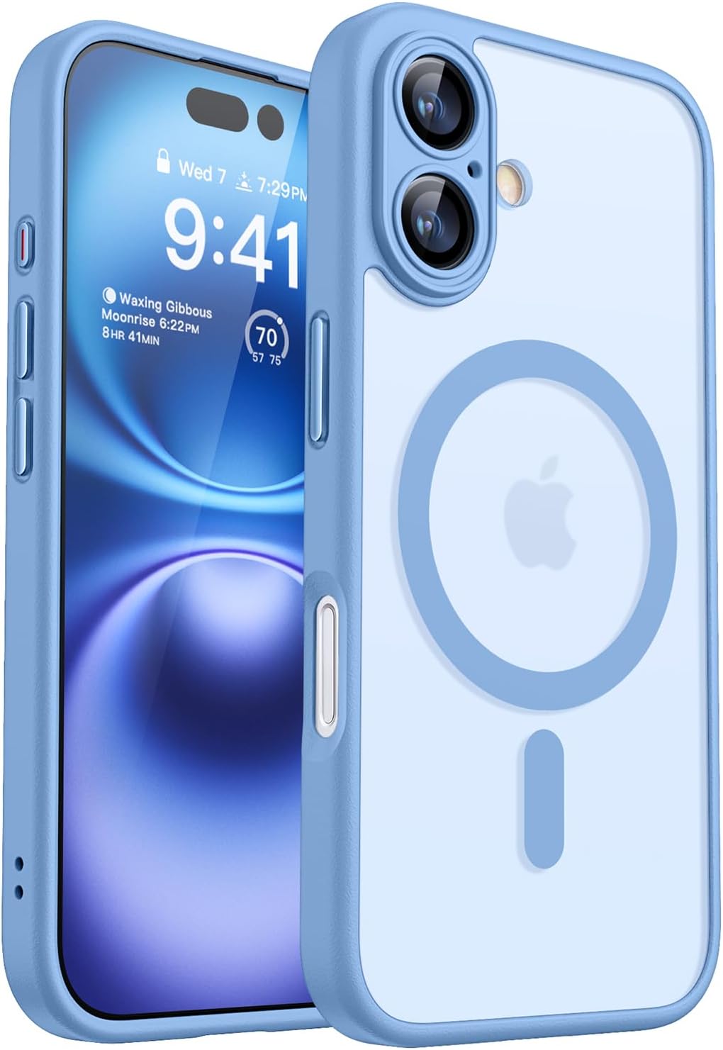 CANSHN Magnetic iPhone 16 Case, Innovative Full Camera Protection Phone Case, Sp...