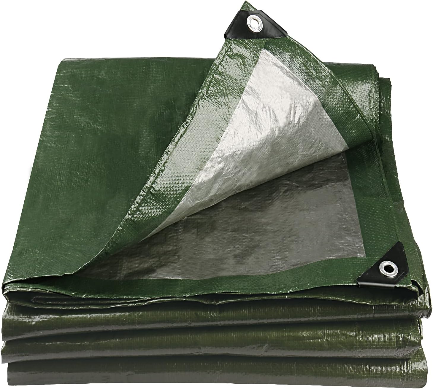 Onarway Tarpaulin Waterproof Heavy-Duty for Outdoor: 3m x 4m 105GSM UV/Tear Resi...