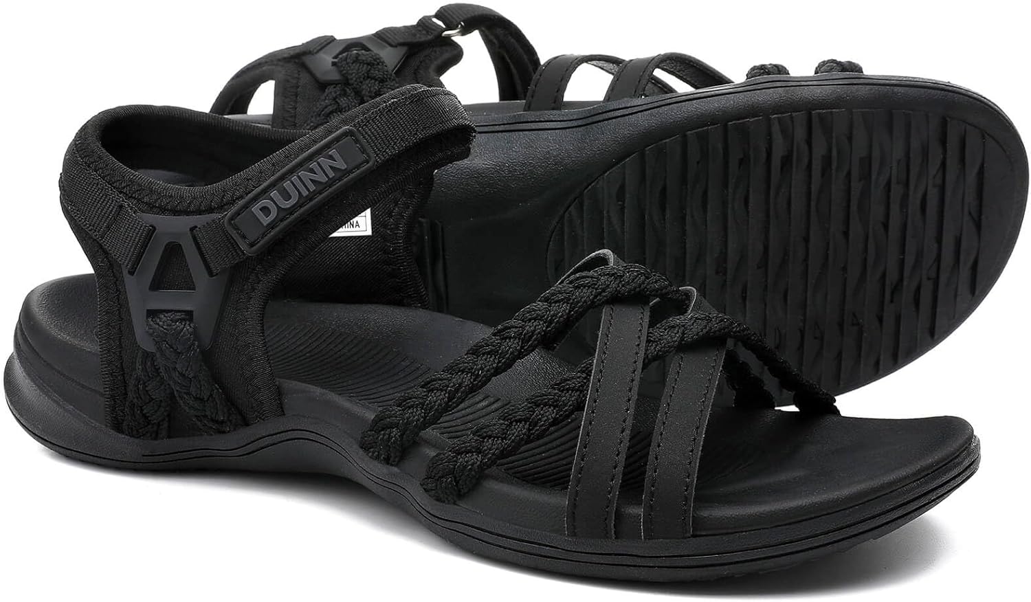 UBFEN Women's Hiking Sandals, Special Sport Sandals with Straps and Adjustable H...