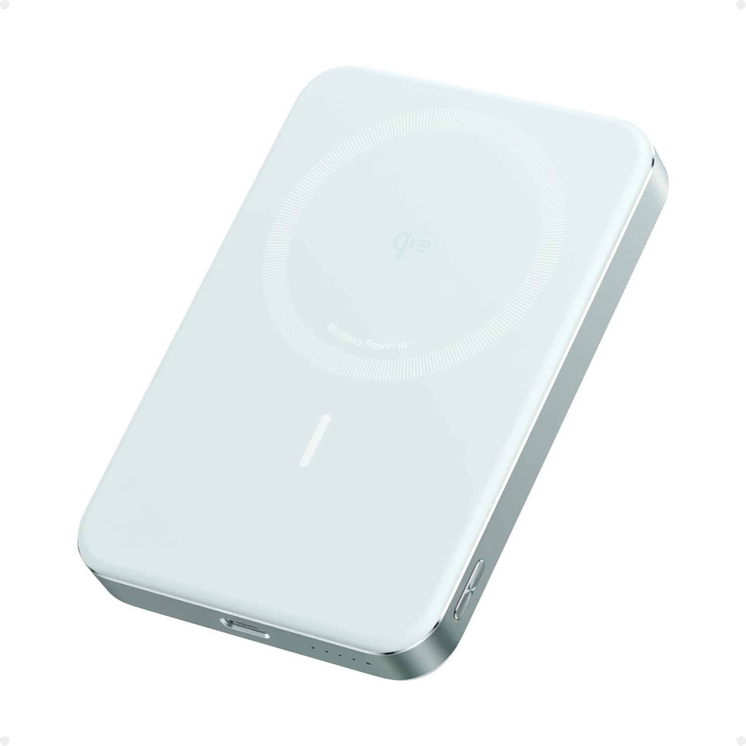 Anker MagGo Power Bank, Ultra-Slim 10,000mAh Magnetic Portable Charger, Qi2 Cert...