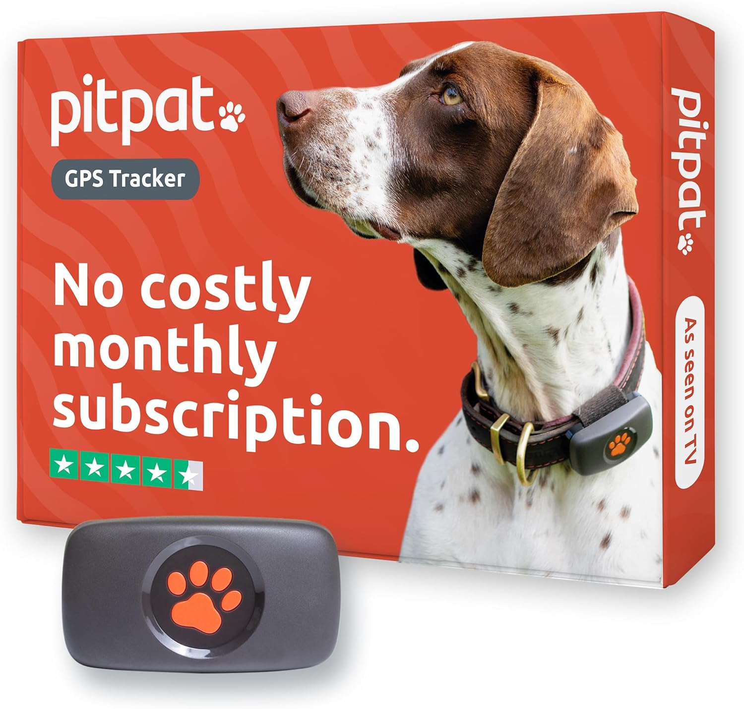 PitPat Dog GPS Tracker - No Subscription Required - Suitable for All Dogs And Fi...