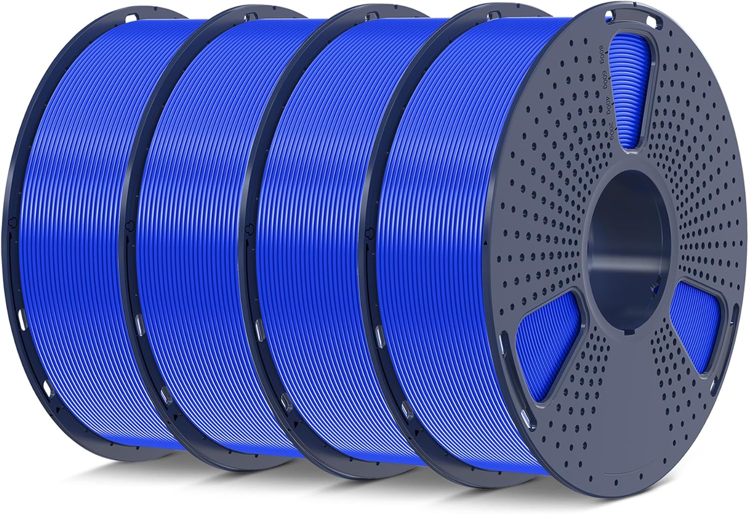 High-Quality SUNLU 4kg PLA 3D Printer Filament Bundle, Durable PLA Filament for...