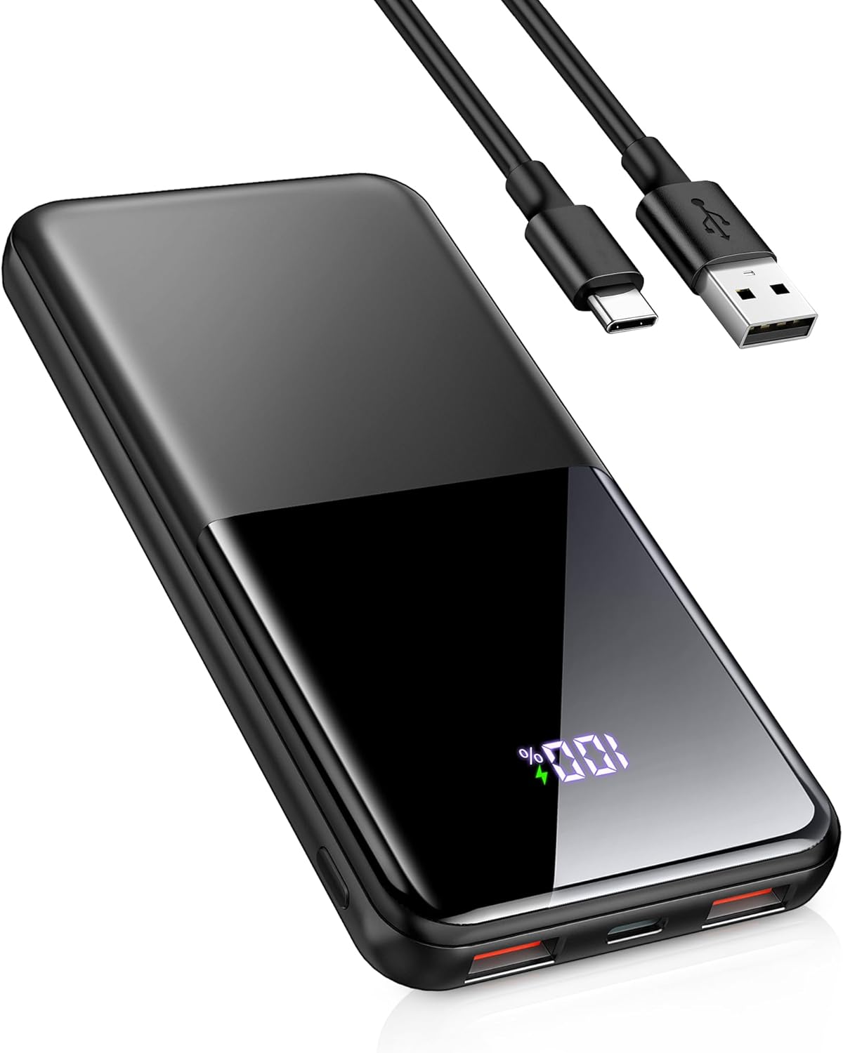 Power Bank 10000mAh, Battery Pack 22.5W Portable Charger Fast Charging 3A USB C...