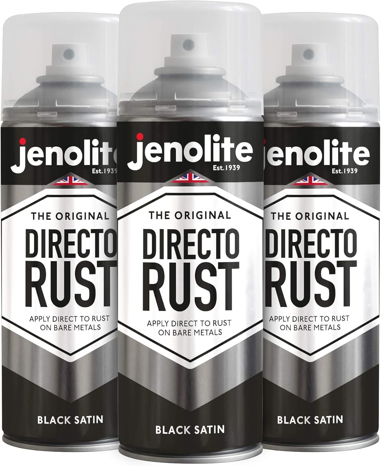 JENOLITE Directorust Spray Paint, Special Direct To Rust Spray Paint for Metal,...