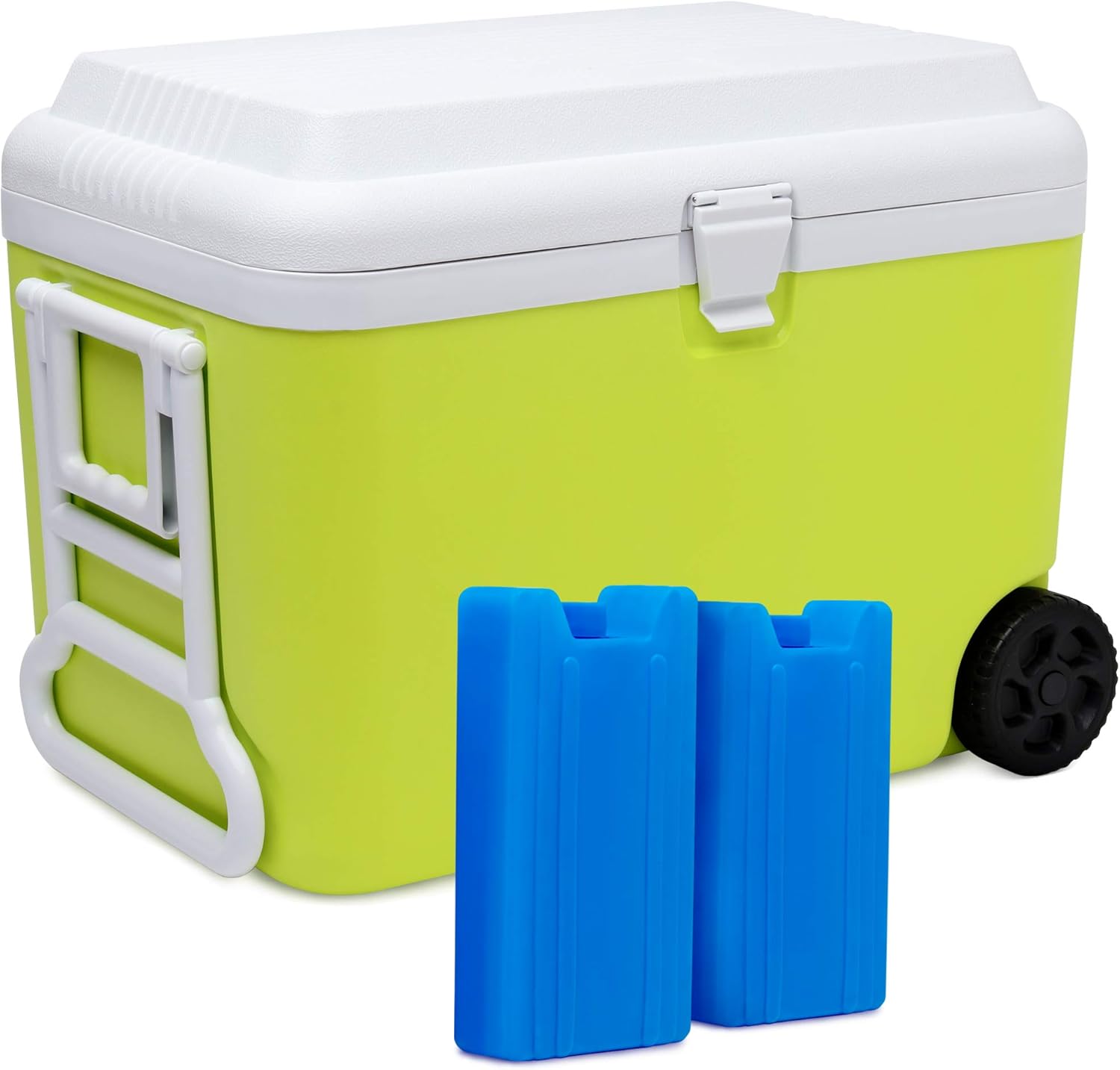 SUNMER Cooler Box 50L With 2 Ice Packs, Advanced EPS Insulation Foam, Keeps Cold...