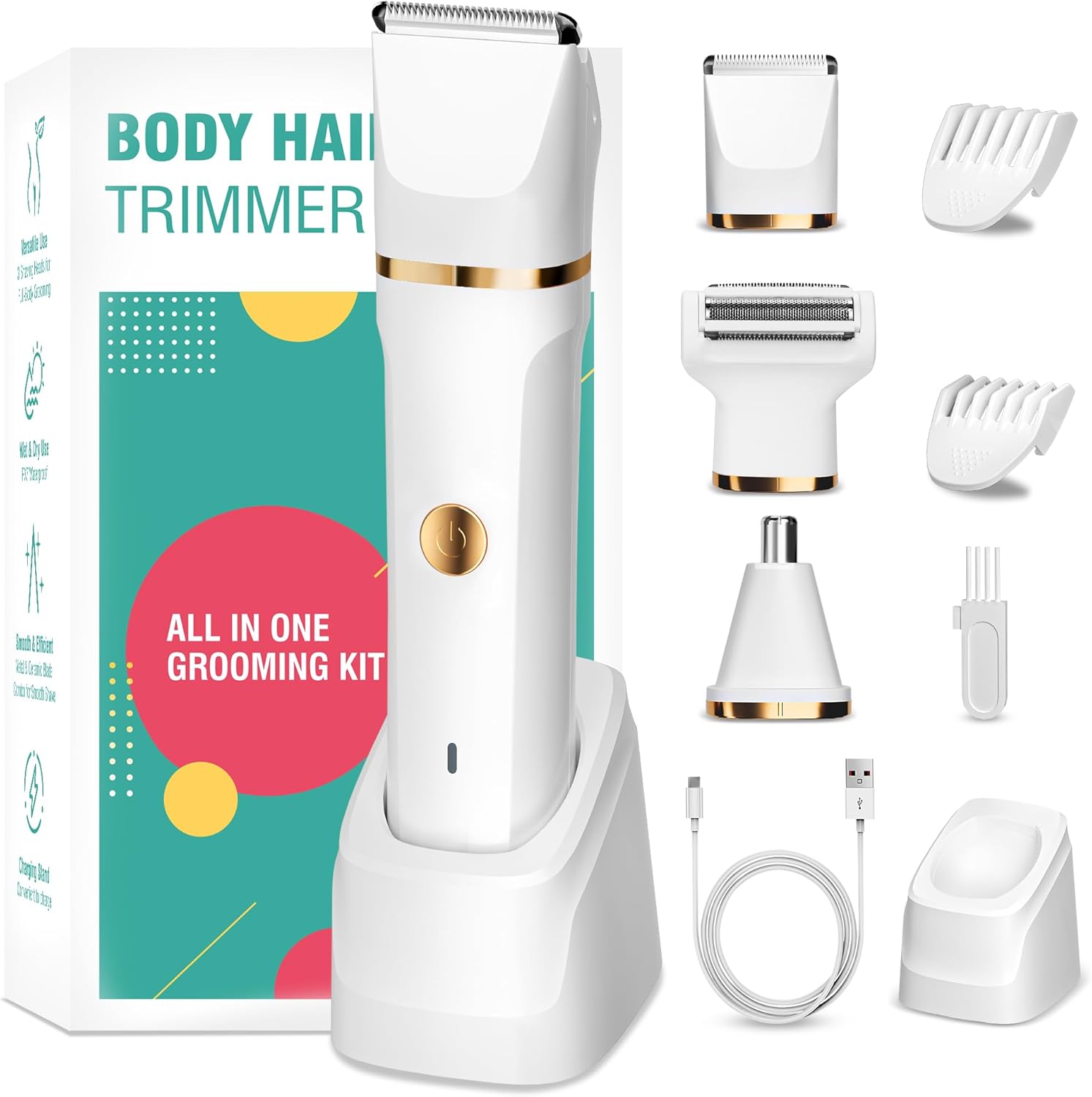 Lady Shavers for Women,Bikini Trimmer Women 3-in-1...