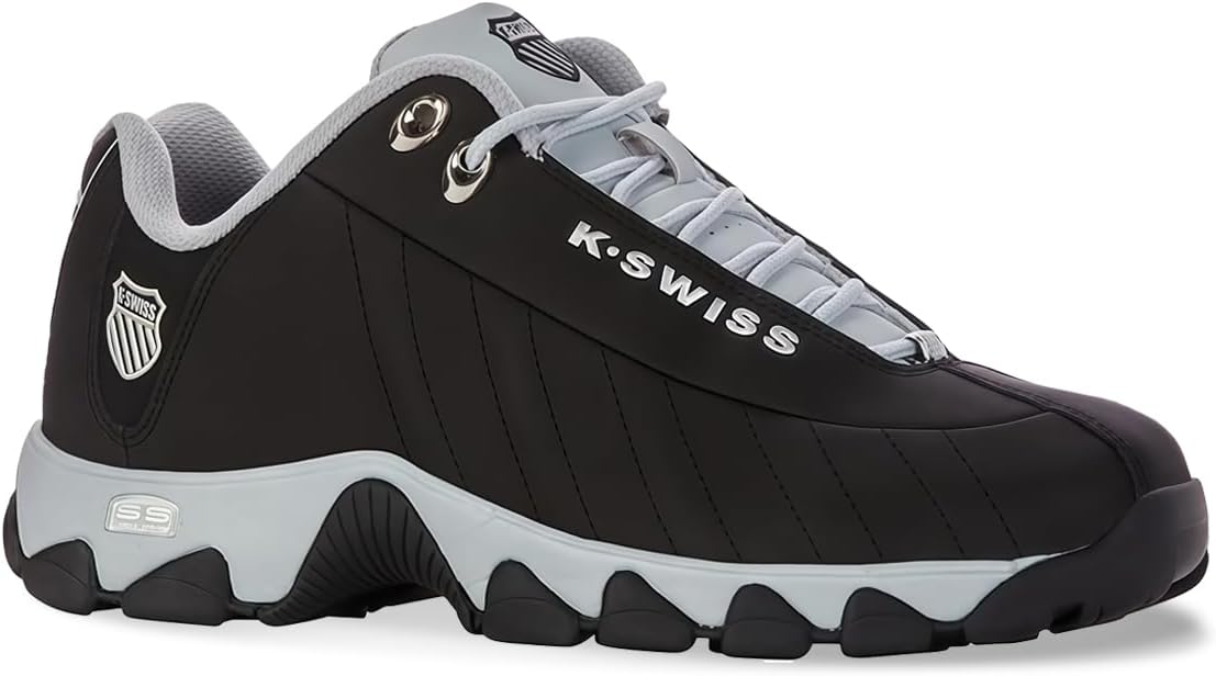 K-SWISS Men's ST329 CMF Sneaker, Special Tennis Dad Walking Shoes, Unique Wide L...